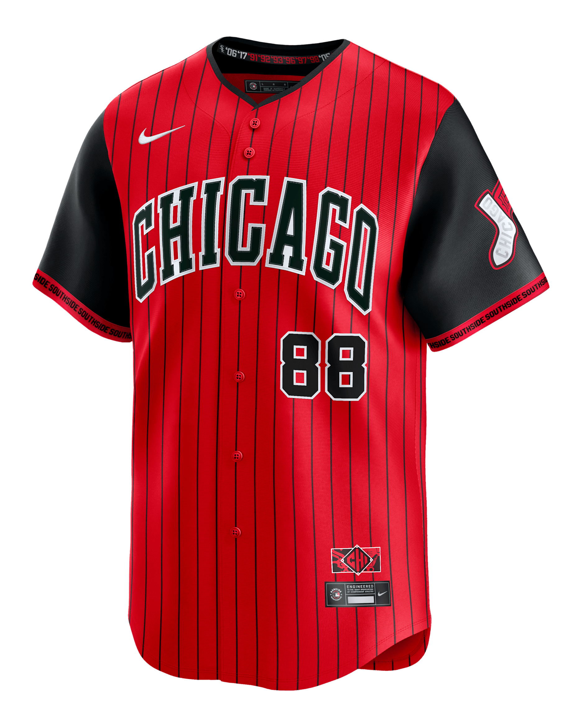 Luis Robert Jr. Chicago White Sox City Connect Men's Nike Dri-FIT ADV MLB Limited Jersey - Red