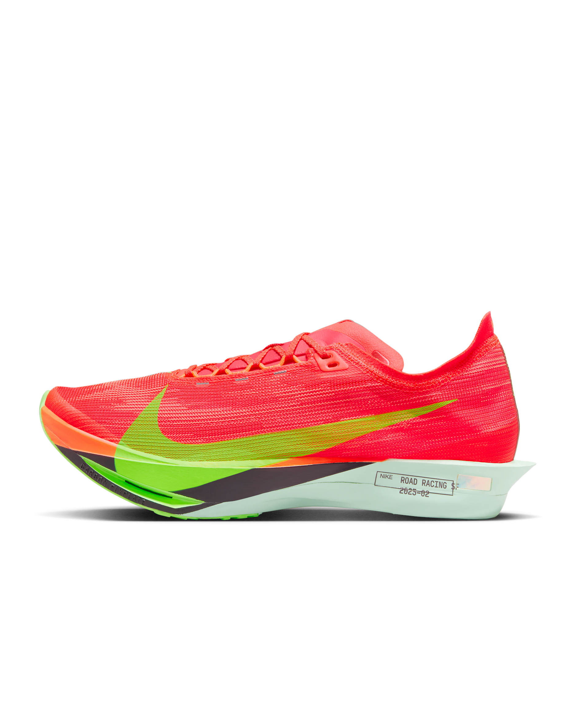 Chaussure de course sur route Nike Streakfly 2 - Bright Crimson/Hyper Orange/Gridiron/Lime Blast