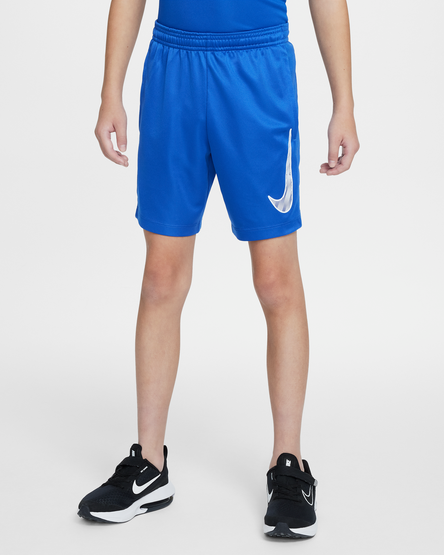 Nike Trophy23 Big Kids' Dri-FIT Shorts - Game Royal/Game Royal/White