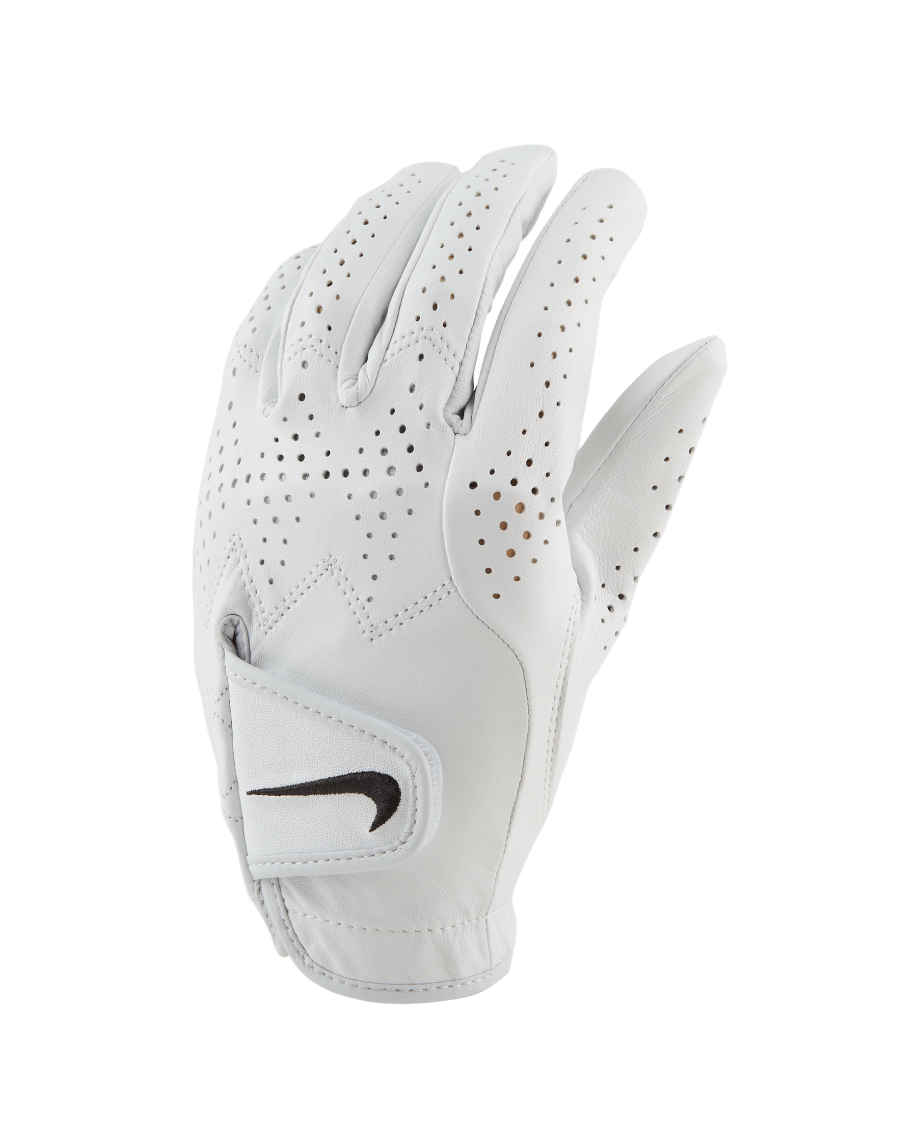 나이키 투어 클래식 4 골프 글러브(왼손) - 펄 화이트/펄 화이트/블랙