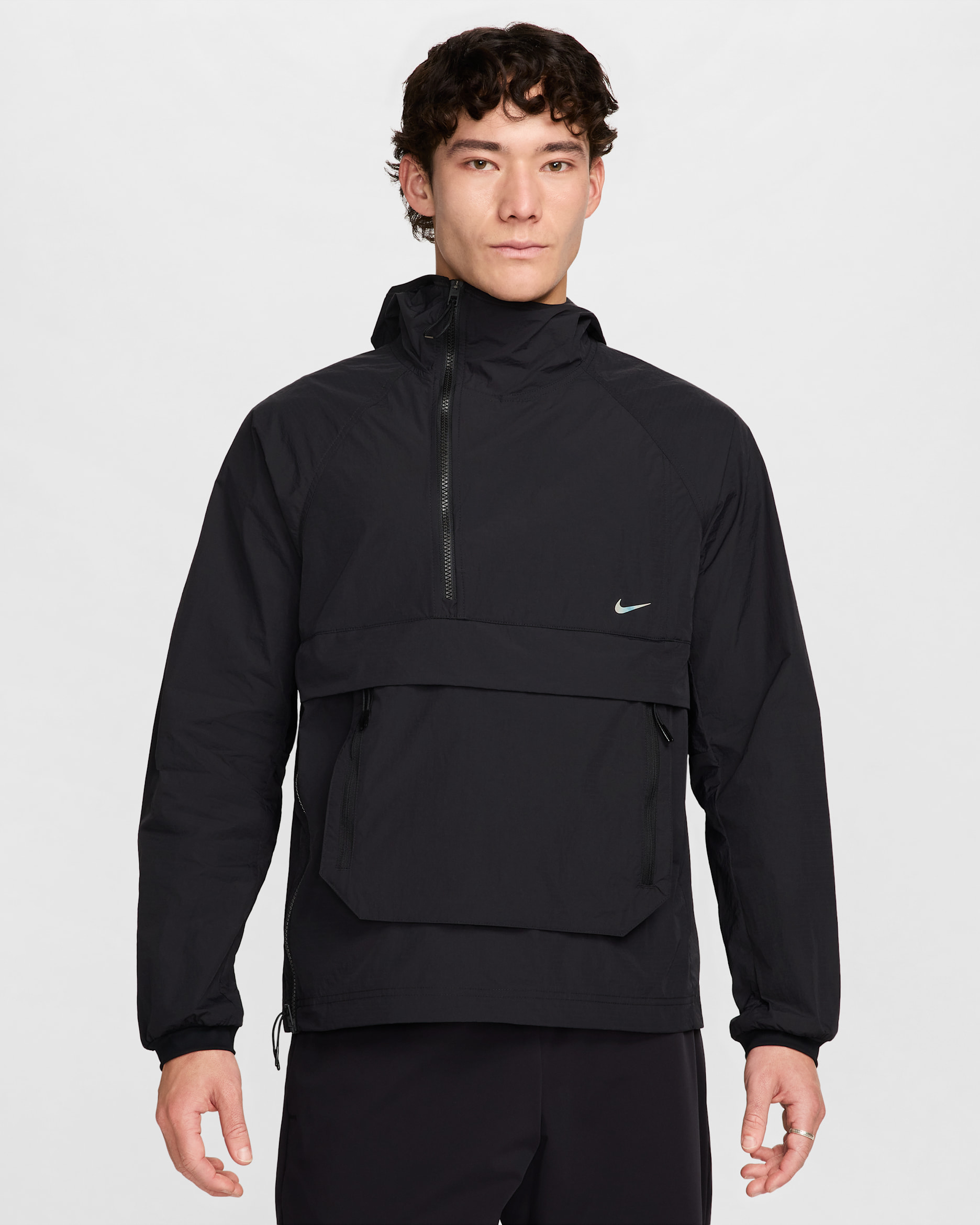 Nike APS Men's UV Repel Lightweight Versatile Jacket - Black/Black/Black