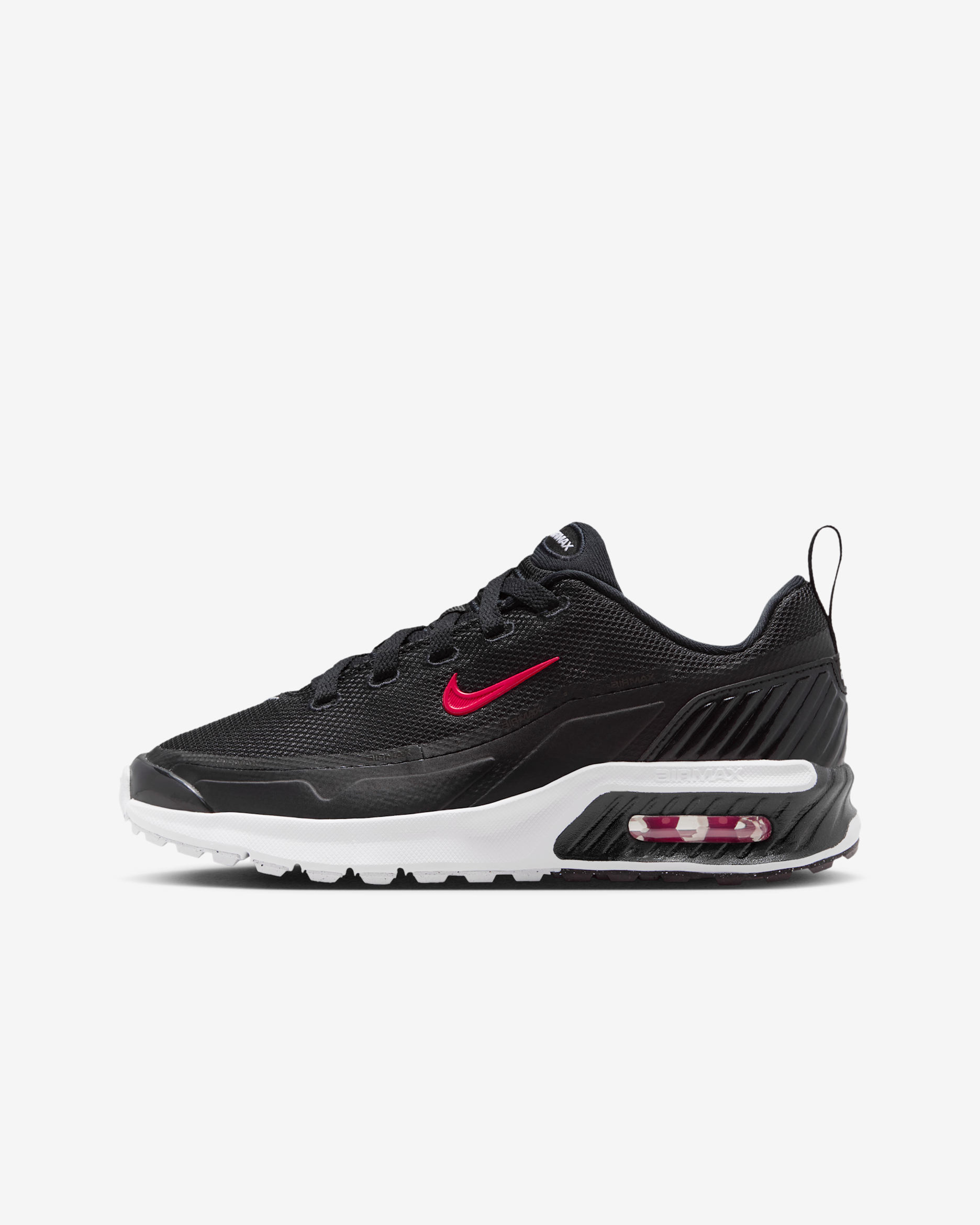 Nike Air Max Bia Older Kids' Shoes - Black/White/Anthracite/University Red