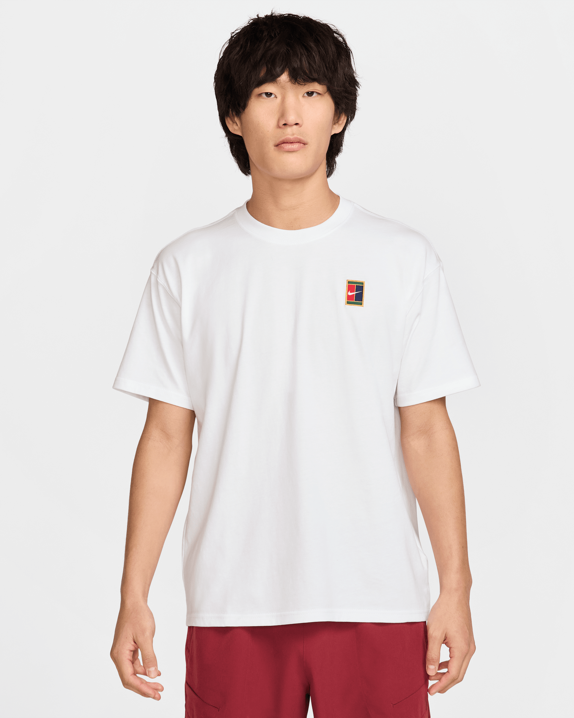 NikeCourt Men's Max90 Tennis T-Shirt - White