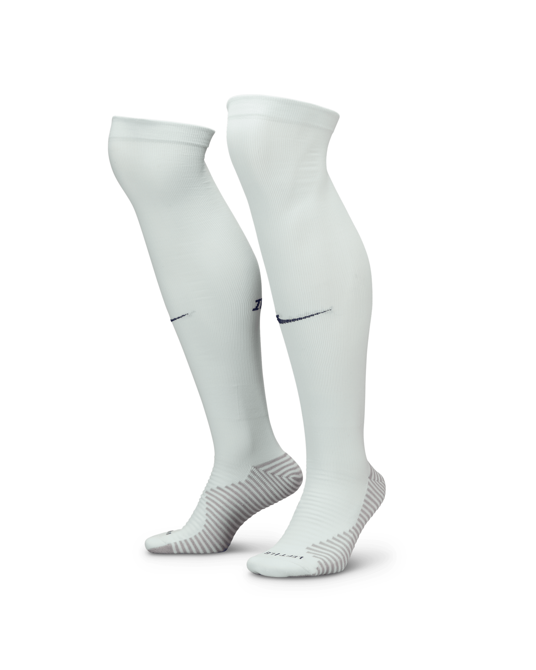 Knælange Inter Milan Strike Away Nike Dri-FIT-fodboldstrømper - Ghost Aqua/Blue Void