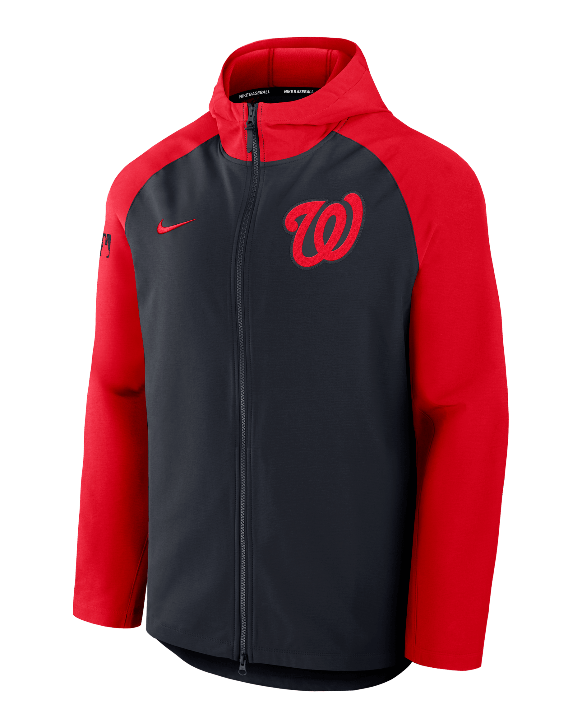 Washington Nationals Authentic Collection Men’s Nike Therma MLB Full-Zip Jacket - Navy