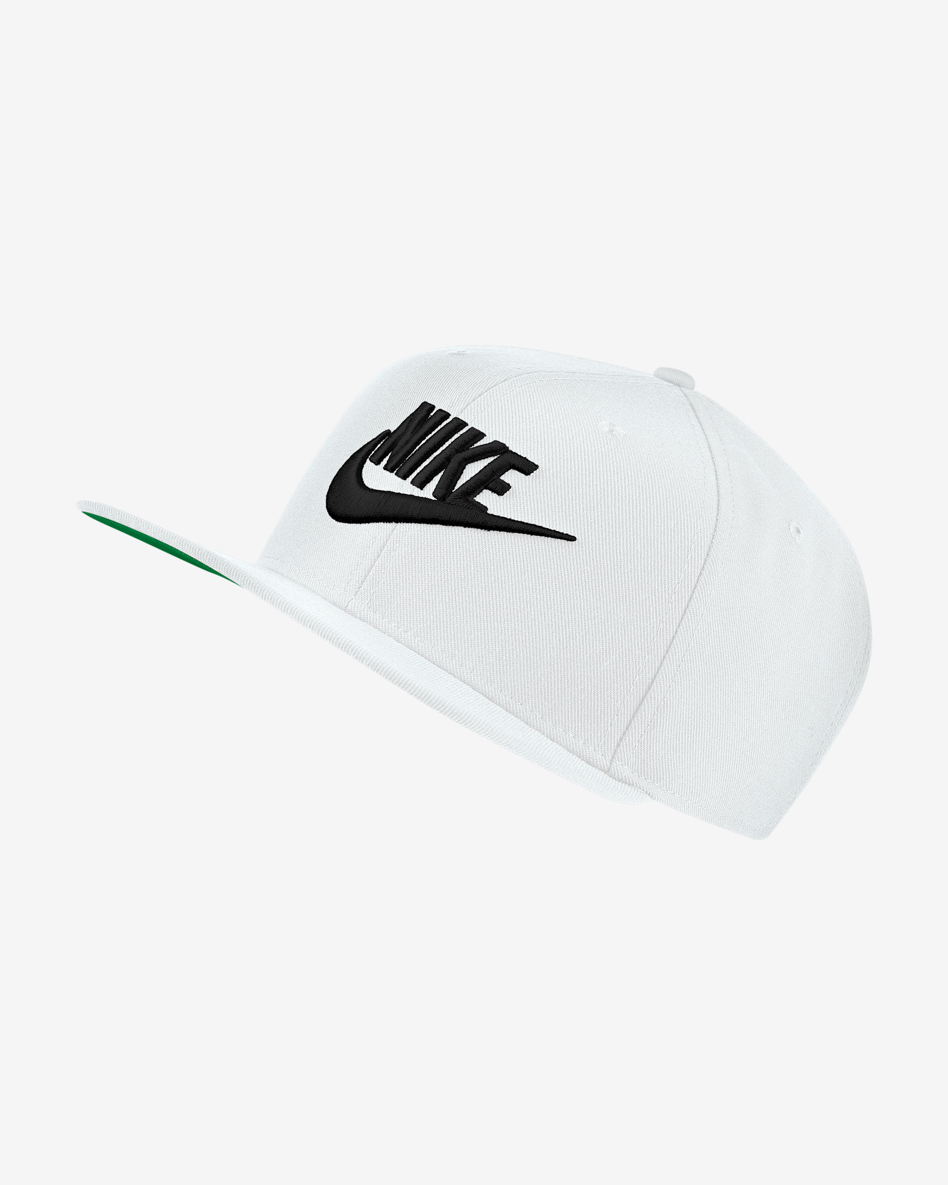 Nike Sportswear Dri-FIT Pro Futura Adjustable Cap - White/Pine Green/Black/Black