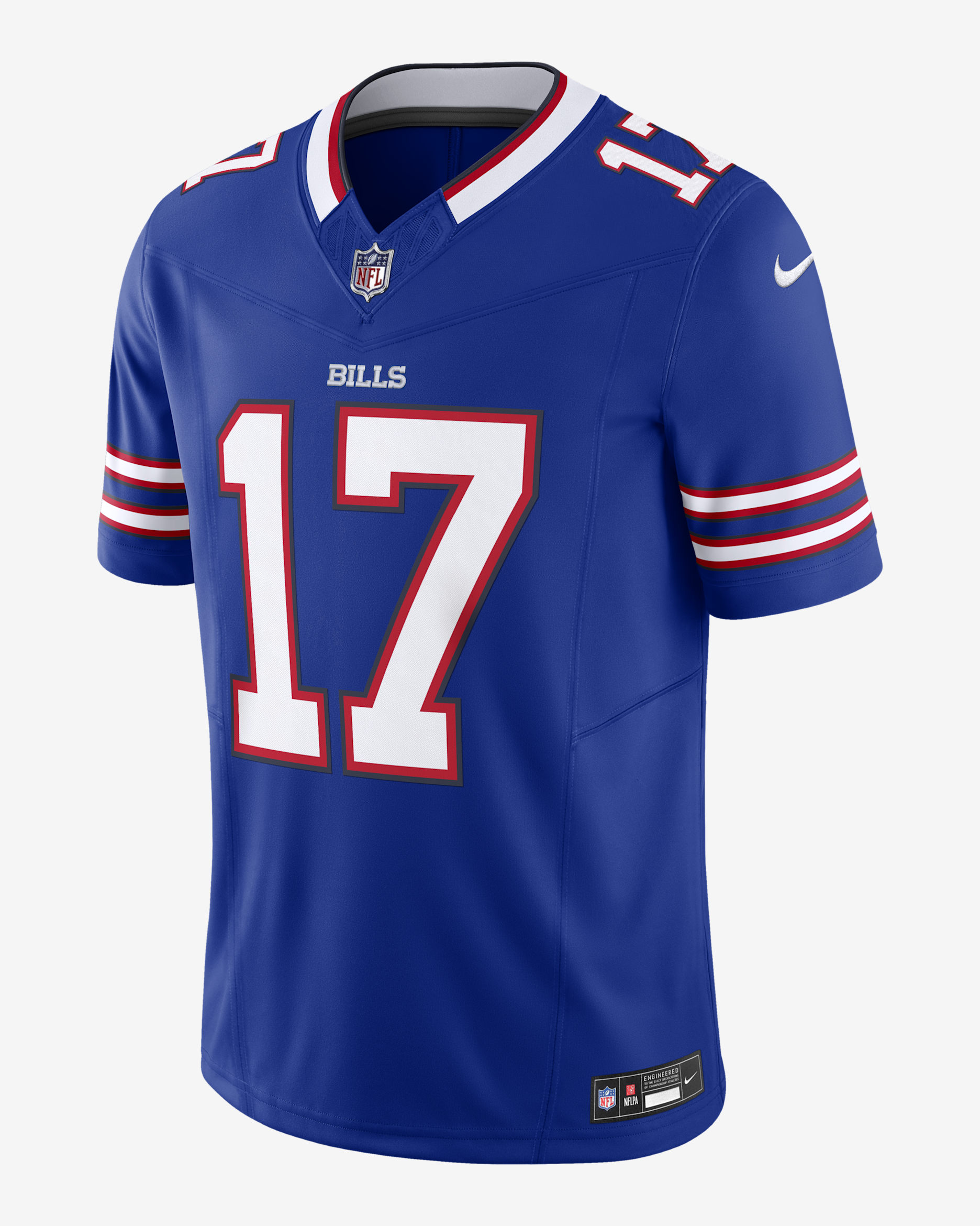 Jersey de fútbol americano Game para hombre NFL Buffalo Bills (Josh Allen) - Azul eléctrico