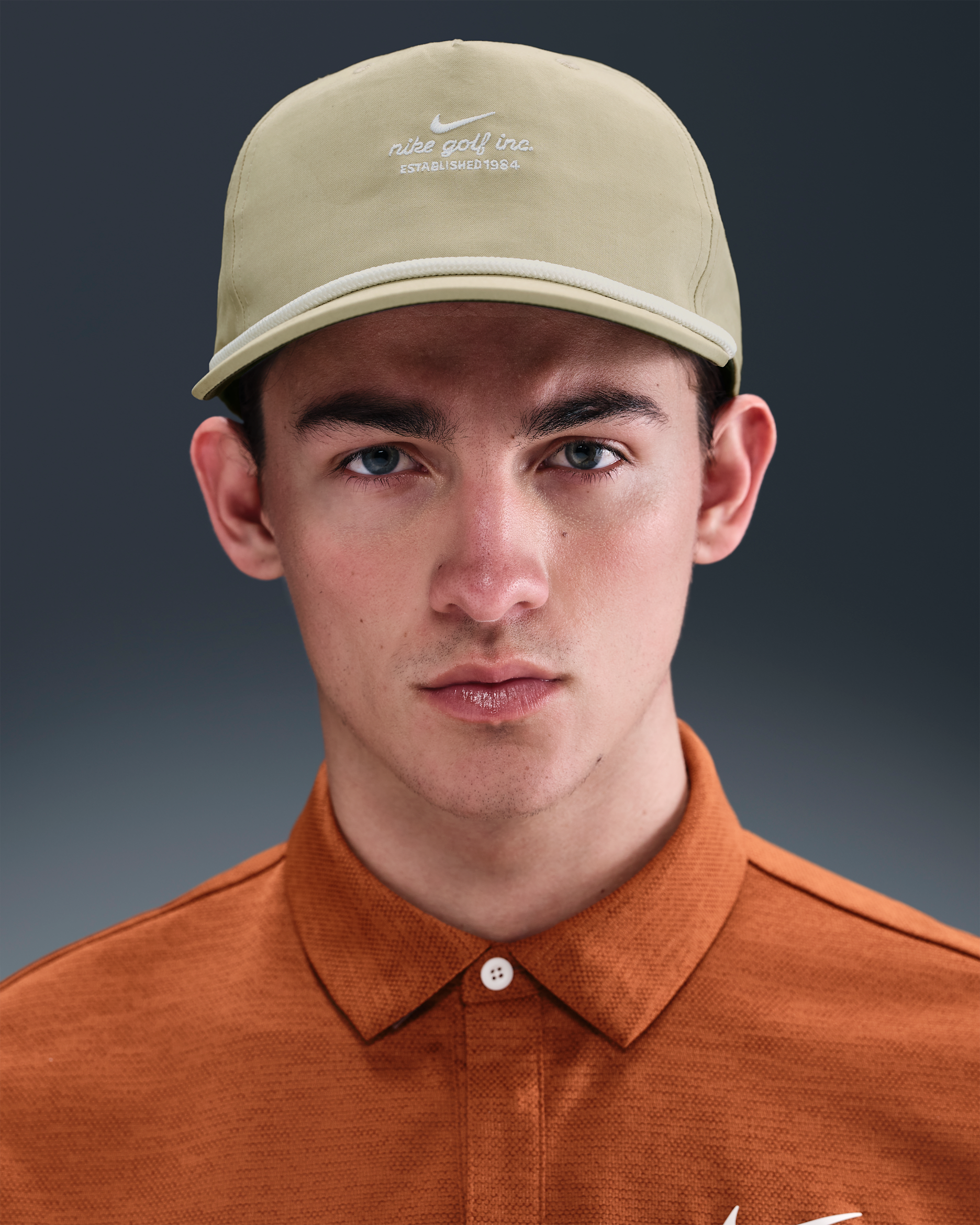 Nike Pro Golf Cap - Desert Khaki/Anthracite/White