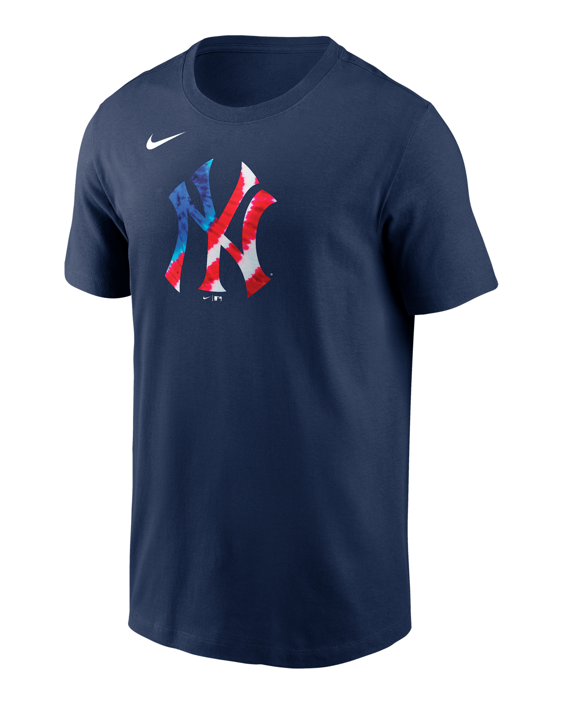 Playera Nike de la MLB para hombre New York Yankees Americana - Azul marino