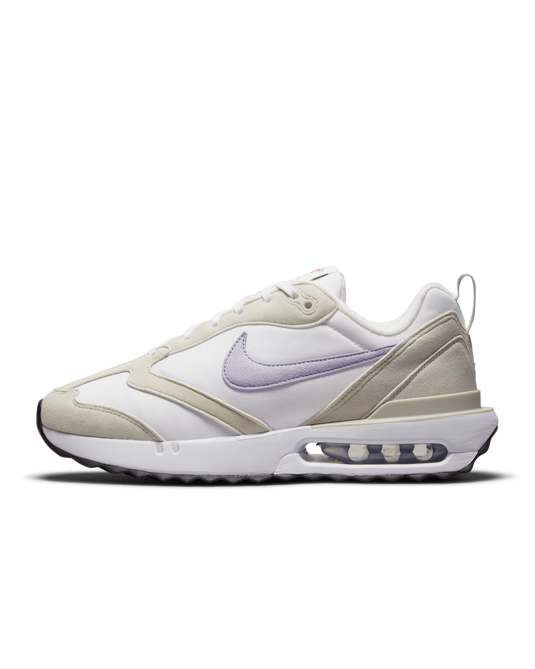 Nike Air Max Dawn Women's Shoes - White/Light Bone/Black/Purple Dawn