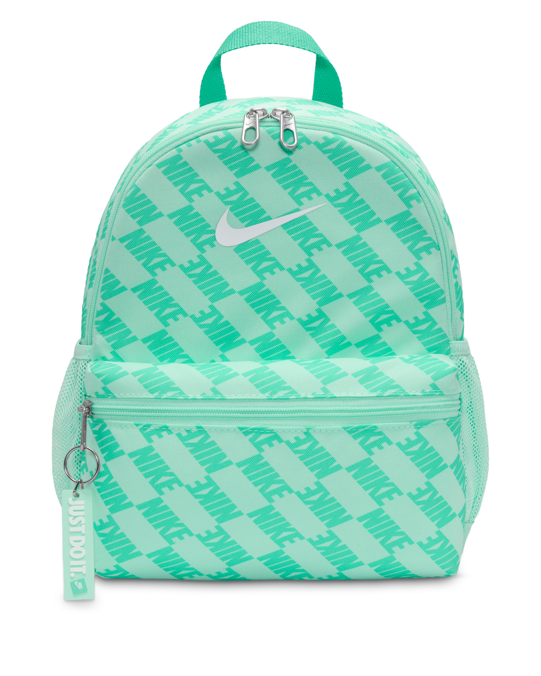 Nike Brasilia JDI Older Kids' Mini Backpack (11L) - Mint Foam/Light Menta/White