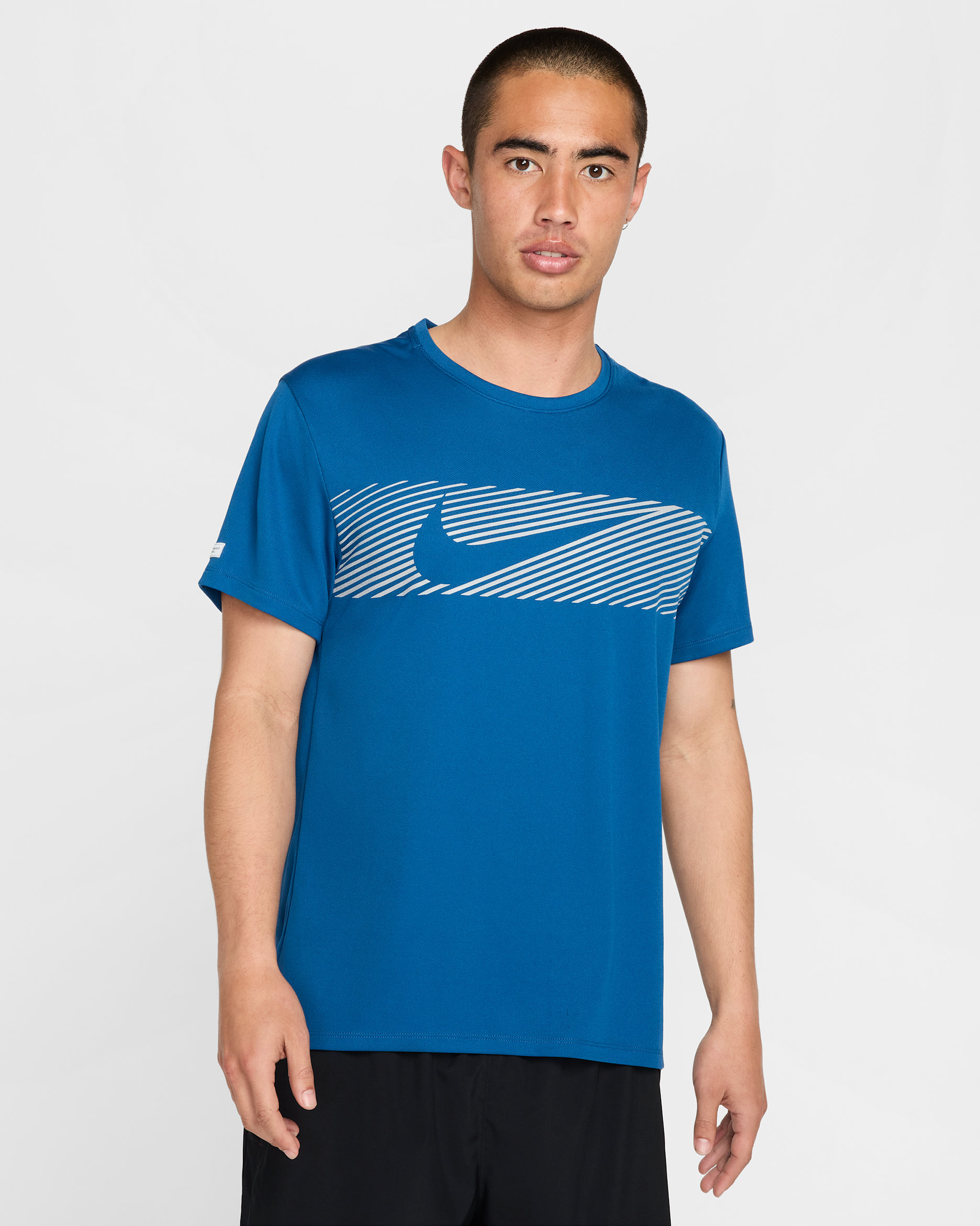 Nike Miler Flash Men's Dri-FIT UV Short-Sleeve Running Top - Court Blue