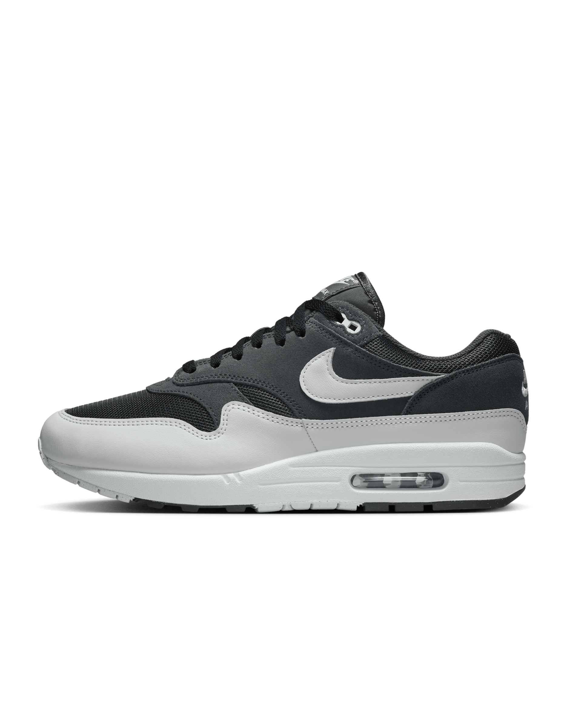 Nike Air Max 1 Essential 男鞋 - Off Noir/白色/黑色/Vast Grey