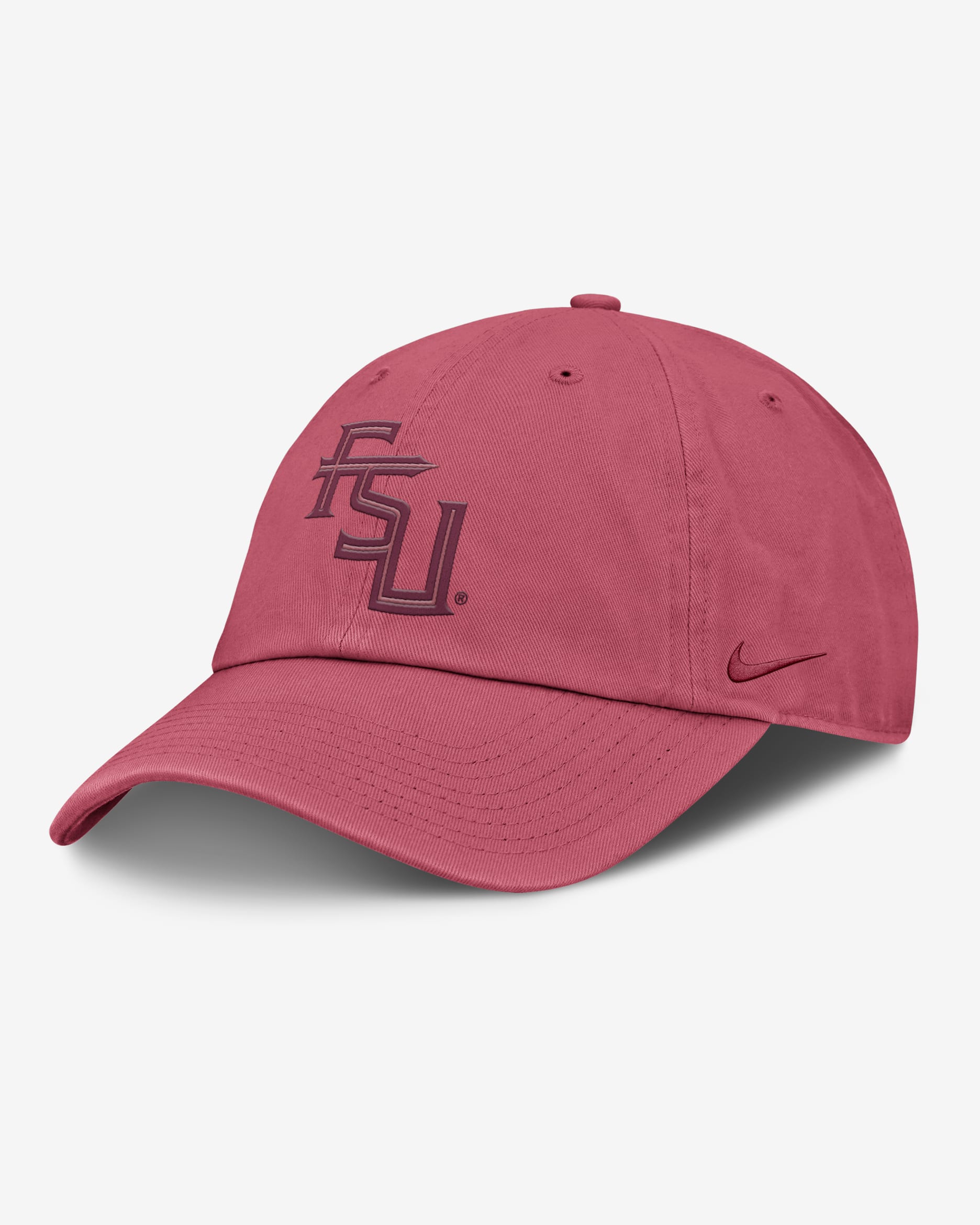 Florida State Primetime Campus Club Toned Men's Nike College Adjustable Hat - Pink