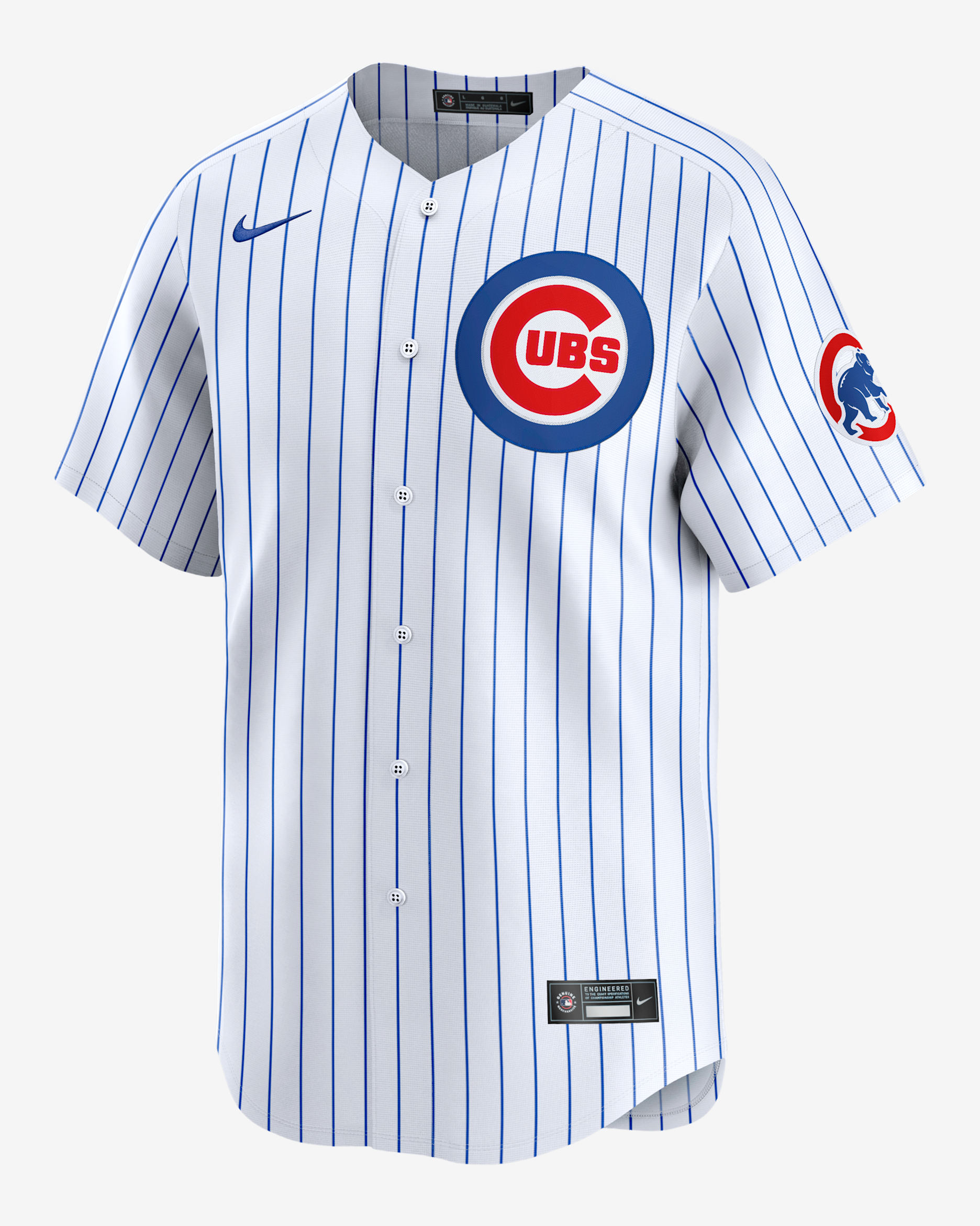 Jersey Nike Dri-FIT ADV de la MLB Limited para hombre Nico Hoerner Chicago Cubs - Blanco