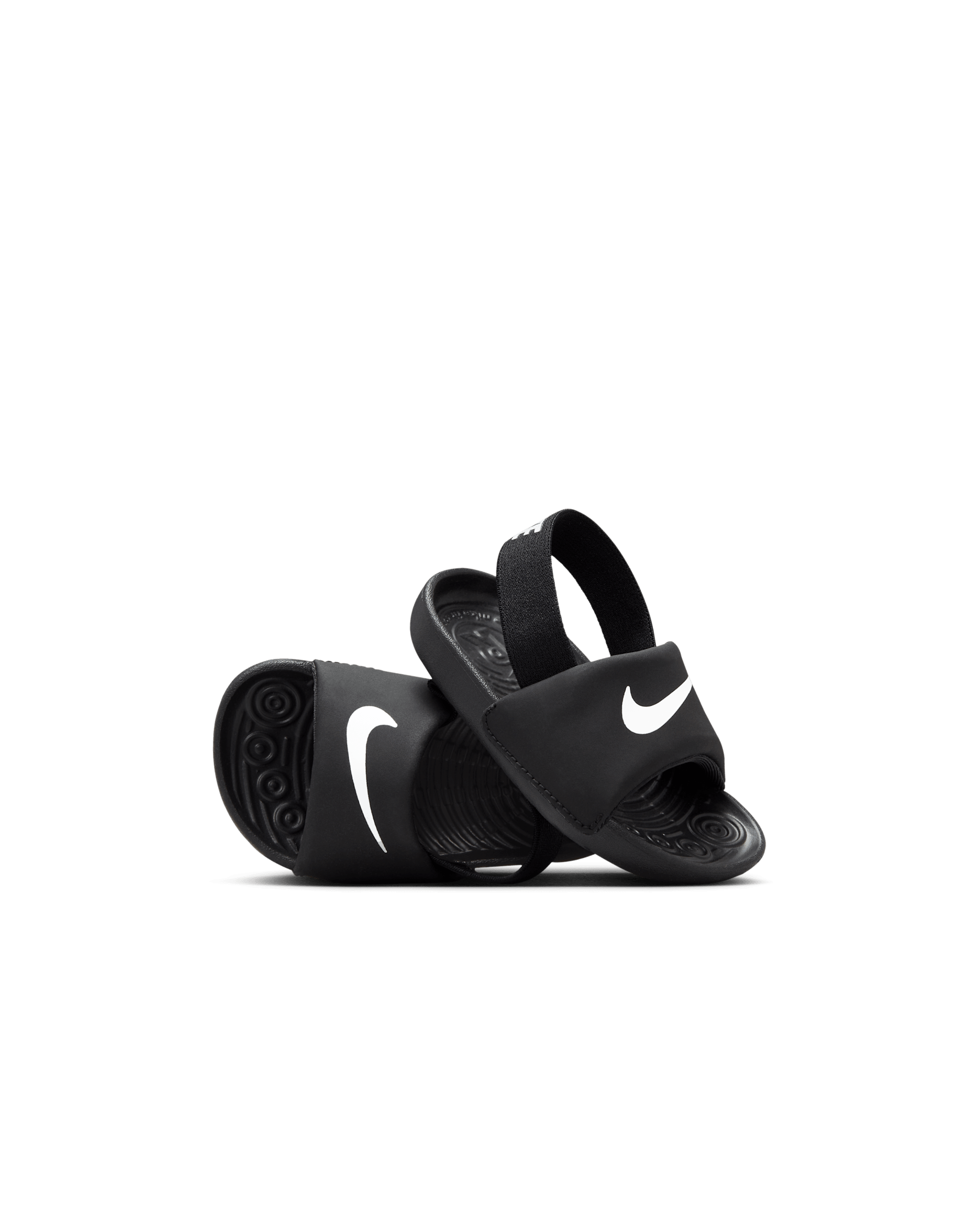 Nike Kawa Baby & Toddler Slides - Black/White/White/White