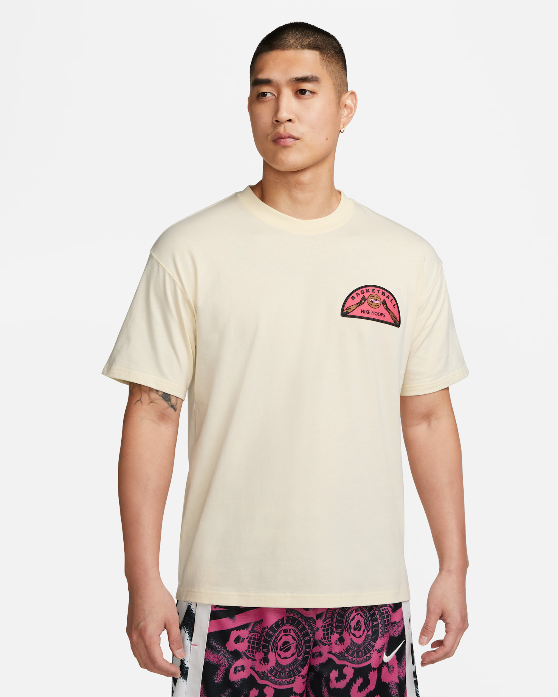 Nike Max90 Men's Basketball T-Shirt - Coconut Milk