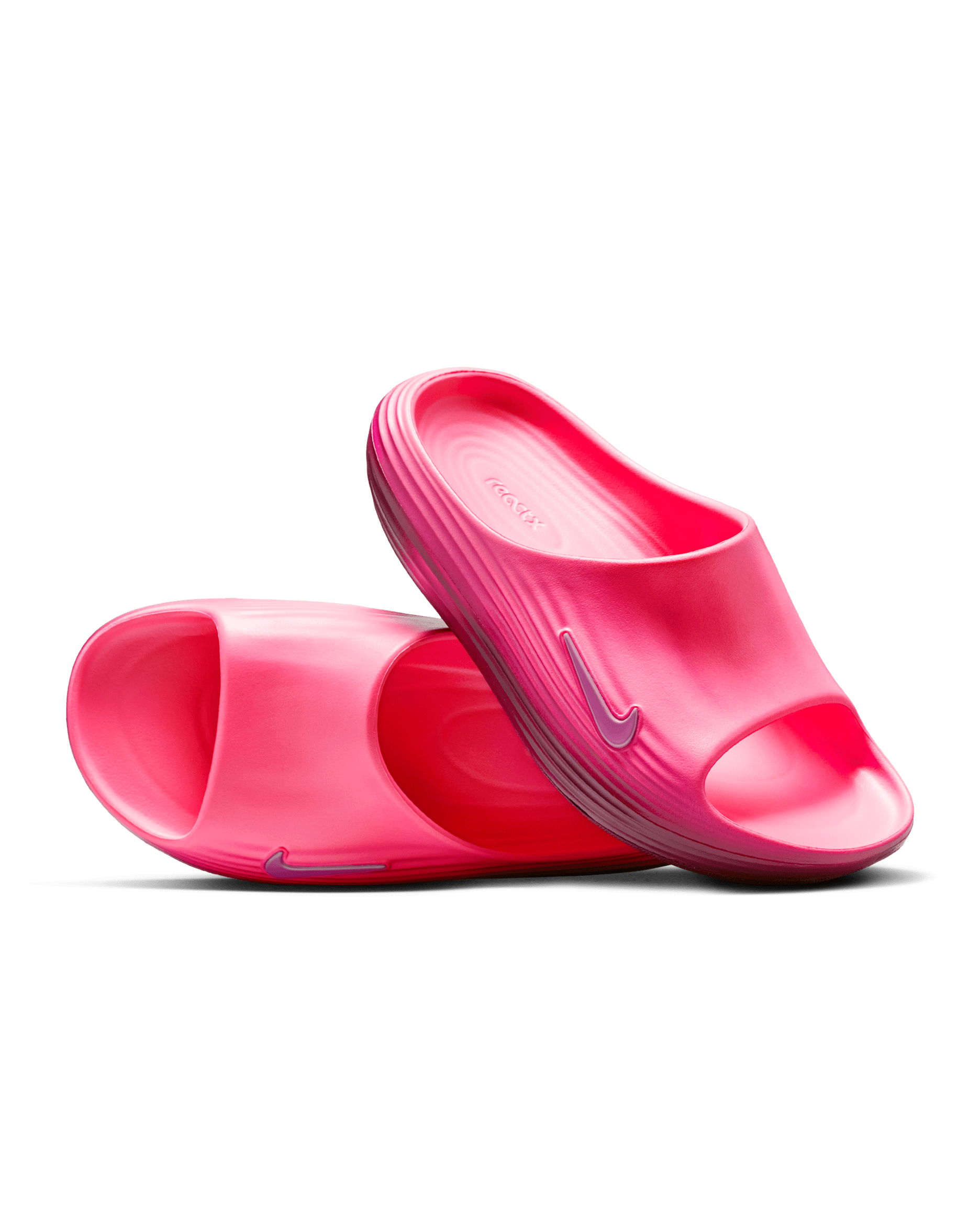 Nike ReactX Rejuven8 Women's Slides - Pink Spell/Bordeaux/Pink Spell