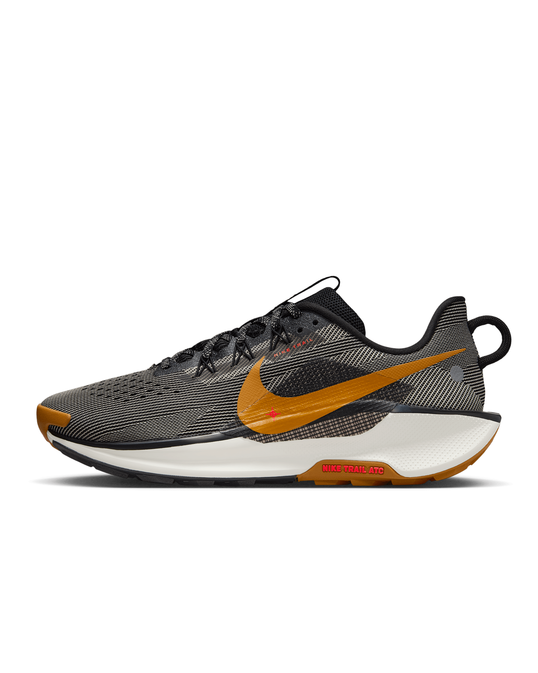 Nike Pegasus Trail 5 Men's Trail Running Shoes - Black/Fir/College Grey/Desert Ochre