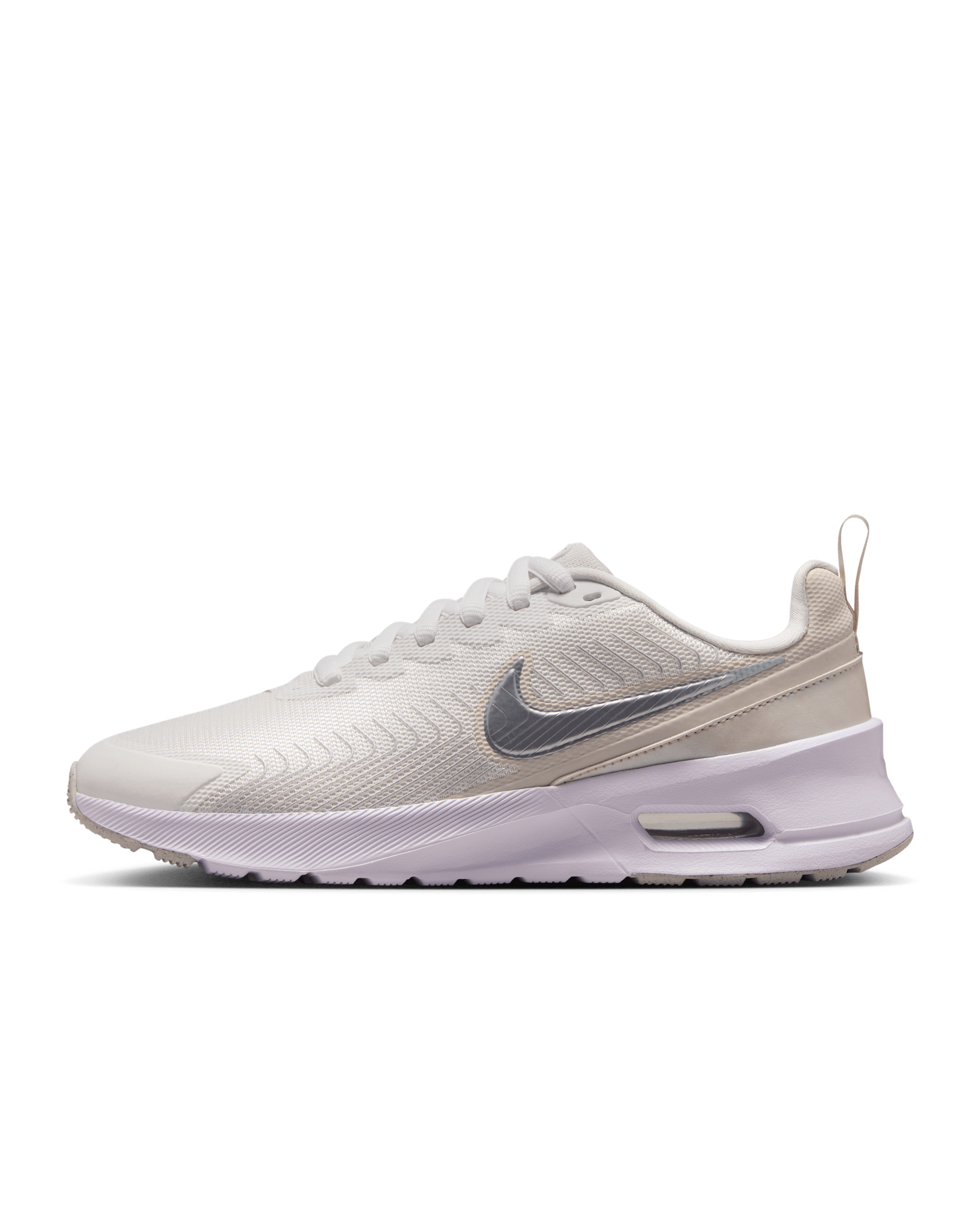 Nike Air Max Nuaxis SE Women's Shoes - Summit White/Light Orewood Brown/White/Metallic Silver