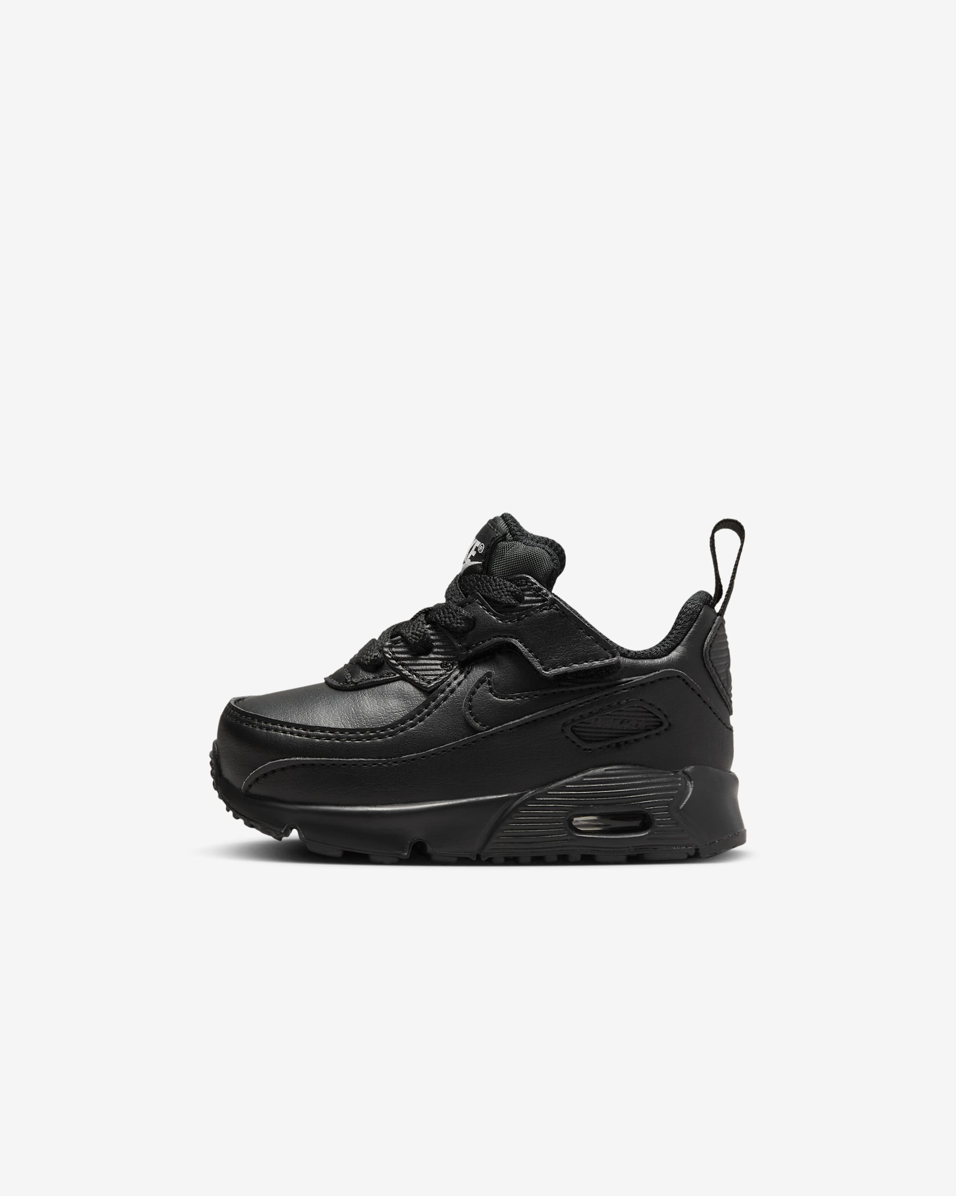 Nike Air Max 90 EasyOn Baby/Toddler Shoes - Black/Black/Black