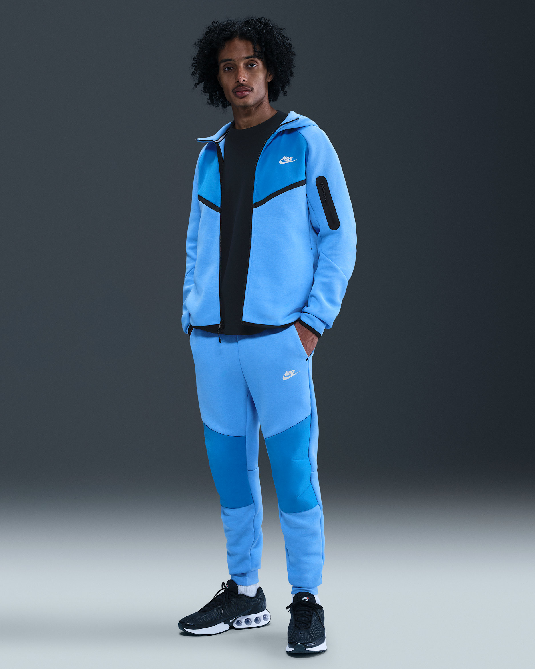 Nike Tech Jogger de tejido Fleece - Hombre - University Blue/Light Photo Blue/Photon Dust