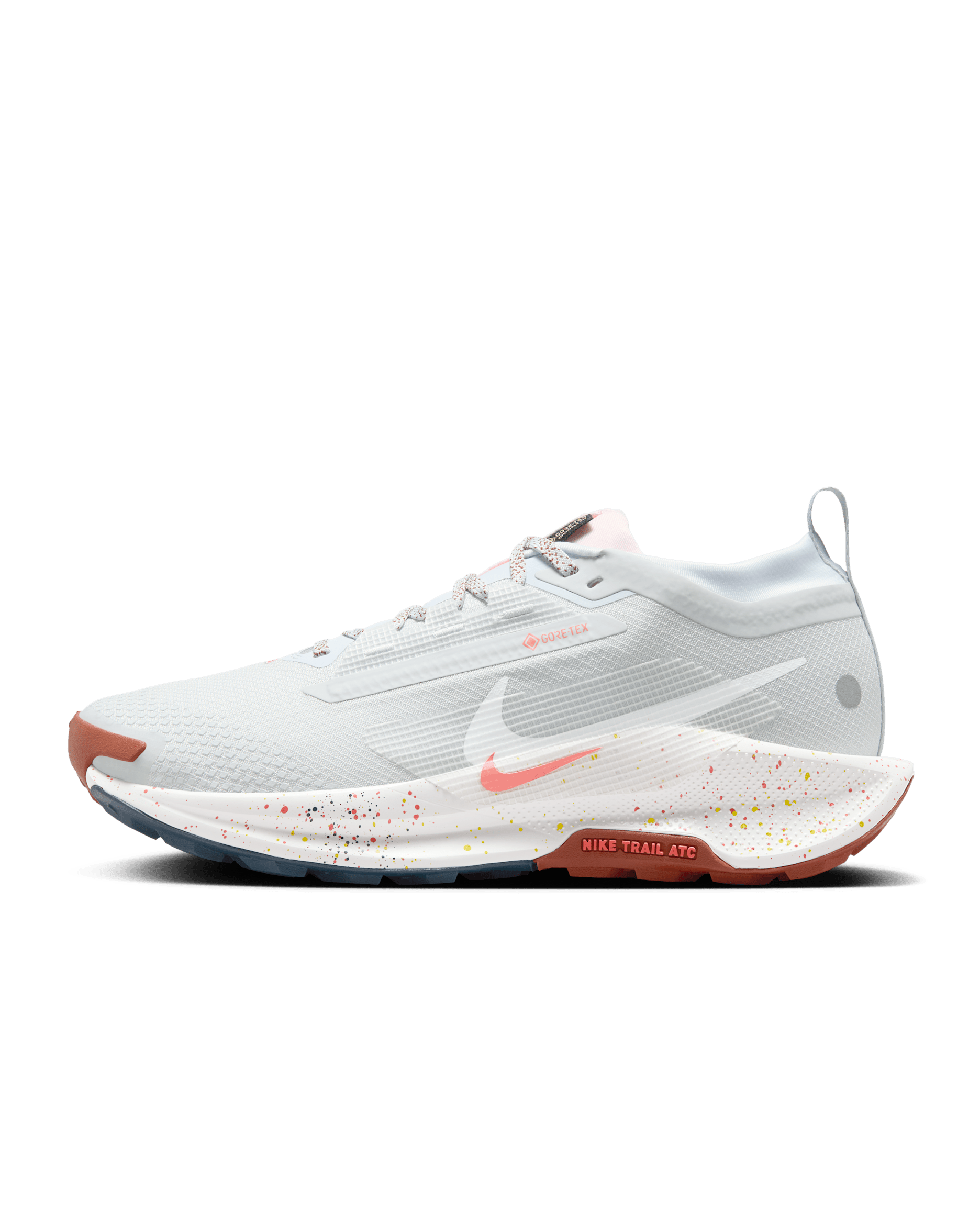 Nike Pegasus Trail 5 GORE-TEX Women's Waterproof Trail Running Shoes - Pure Platinum/Football Grey/Pink Foam/White