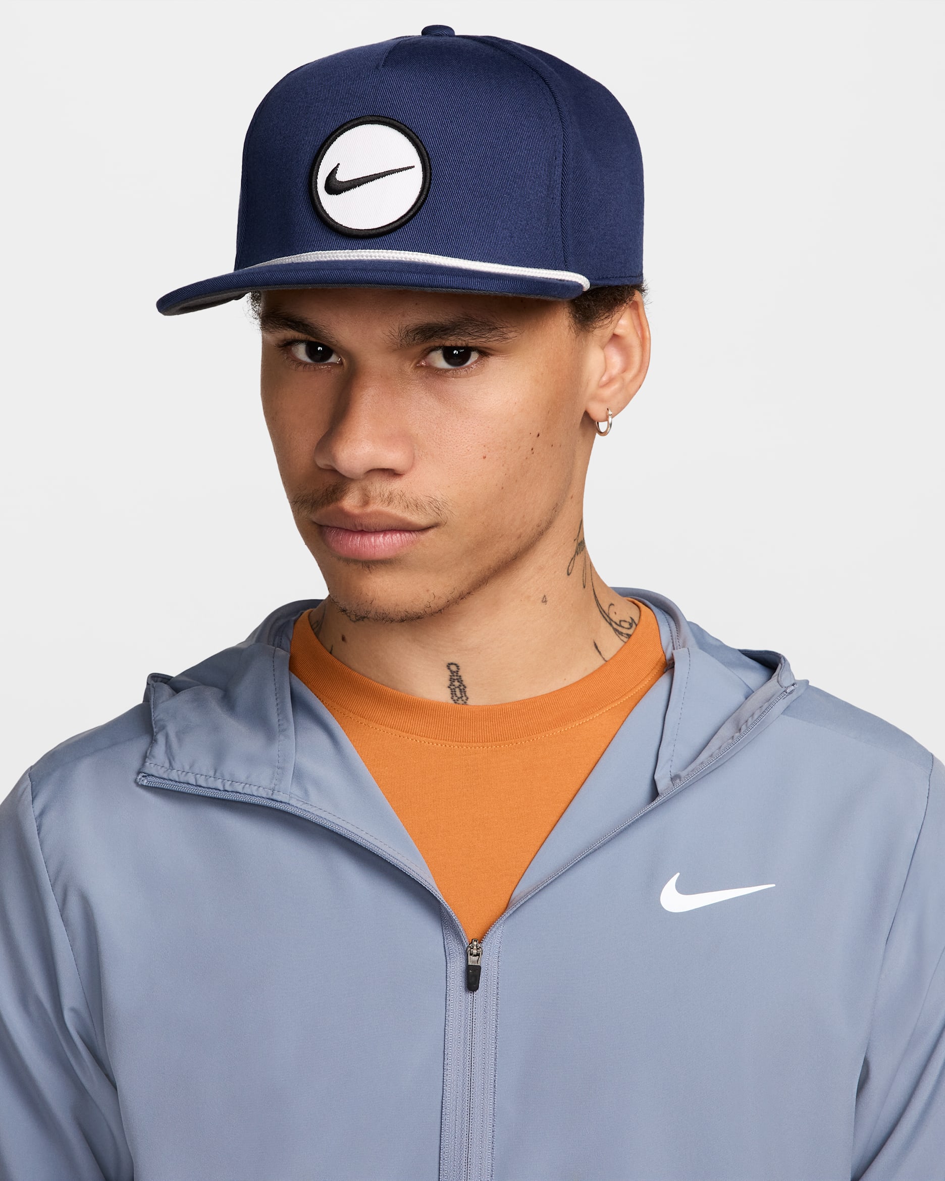 Nike Pro Structured Dri-FIT Cap - Midnight Navy/Anthracite/White