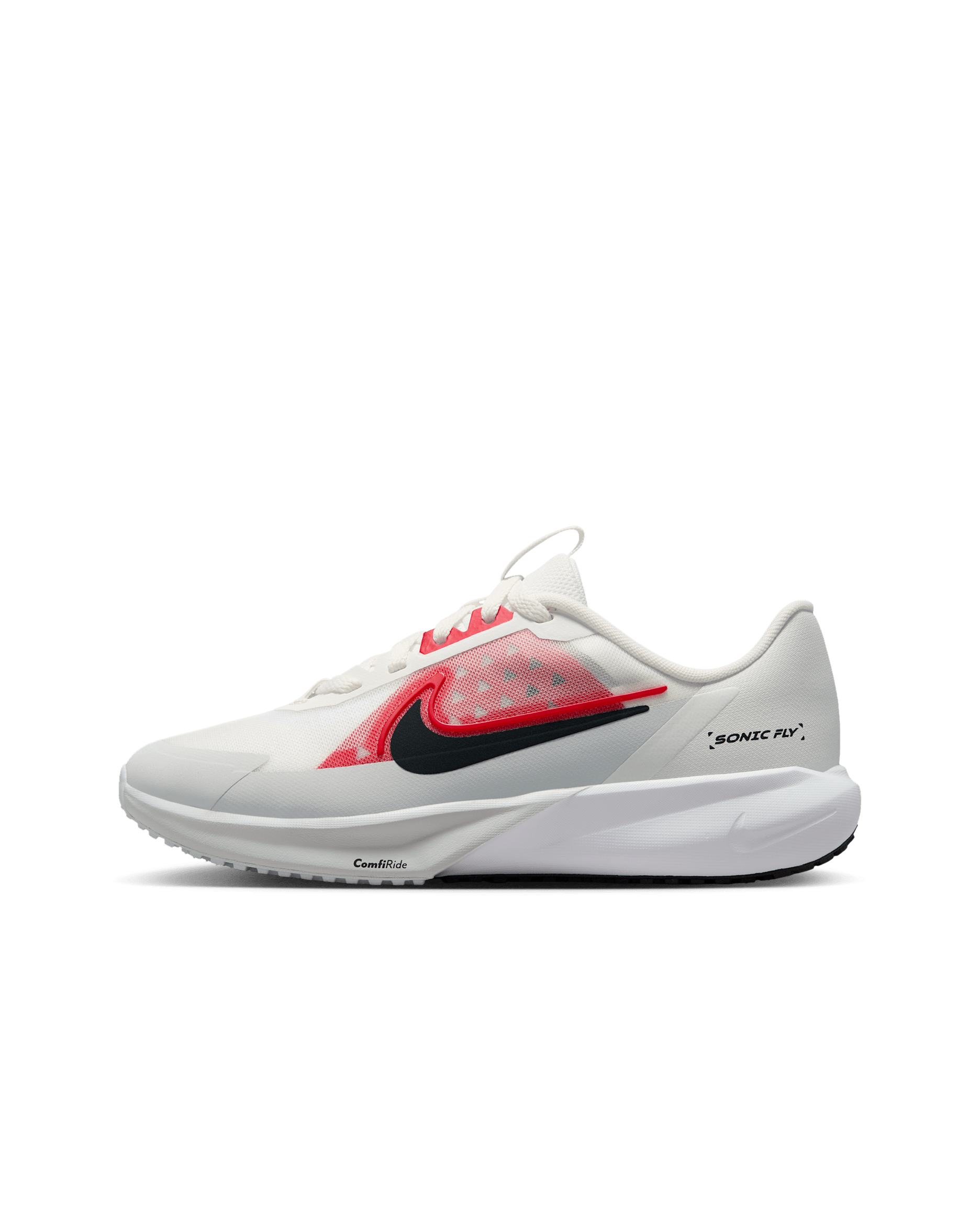 รองเท้าวิ่งเด็กโต Nike Sonic Fly - Summit White/University Red/Pure Platinum/ขาว