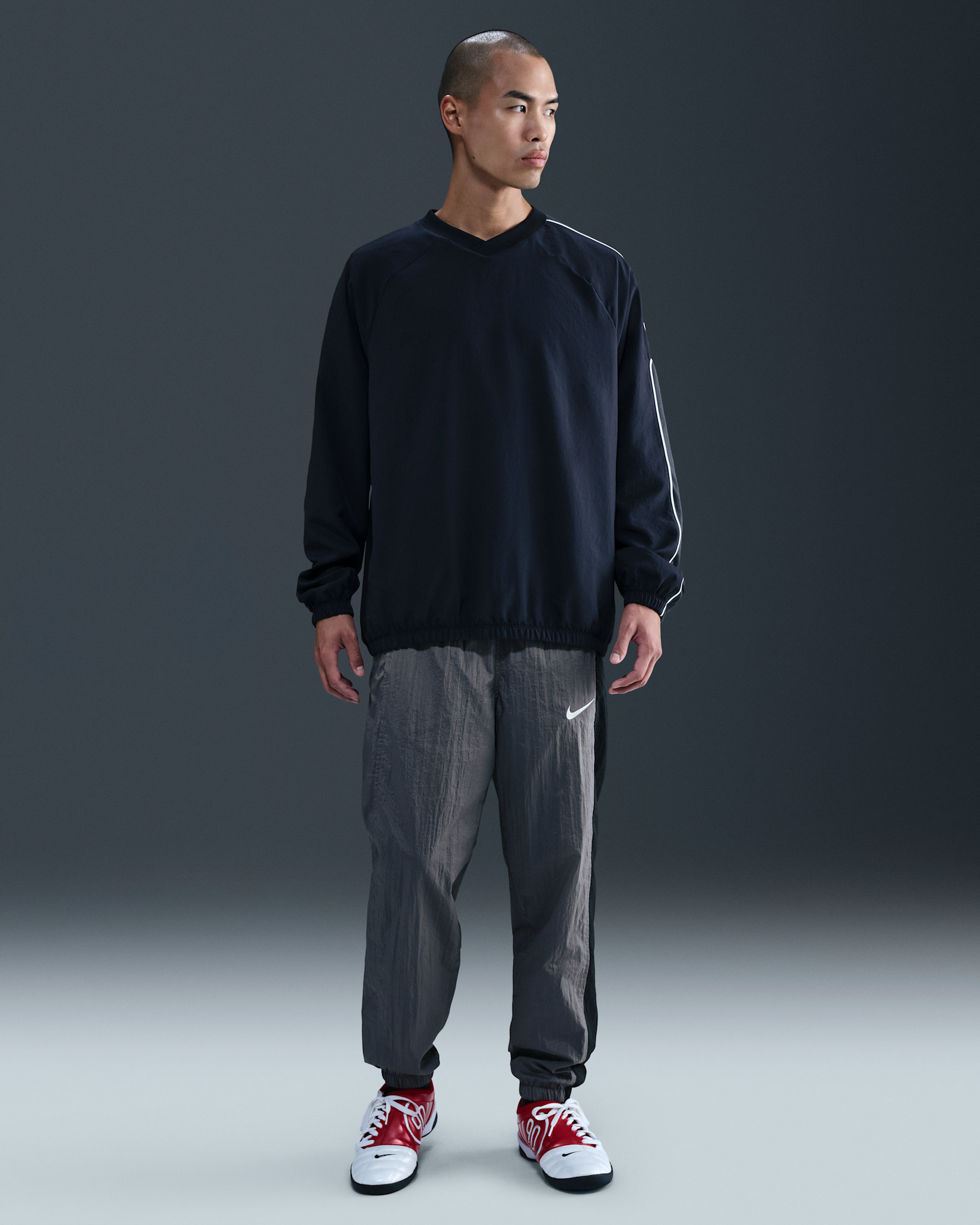 Nike Total 90 Men's Repel Soccer Track Pants - Light Graphite/Black/Sail