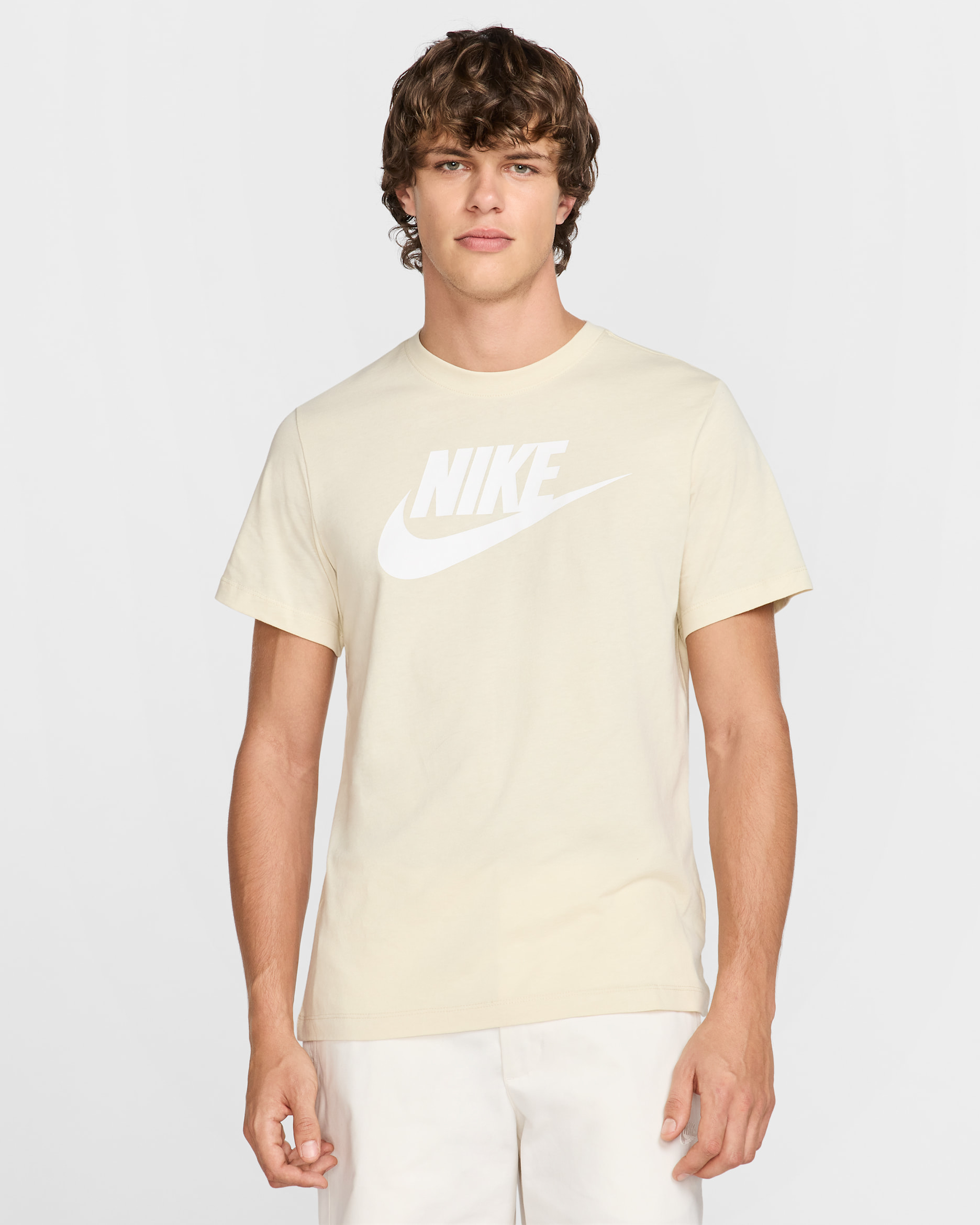 Nike Sportswear Men's T-Shirt - Light Khaki