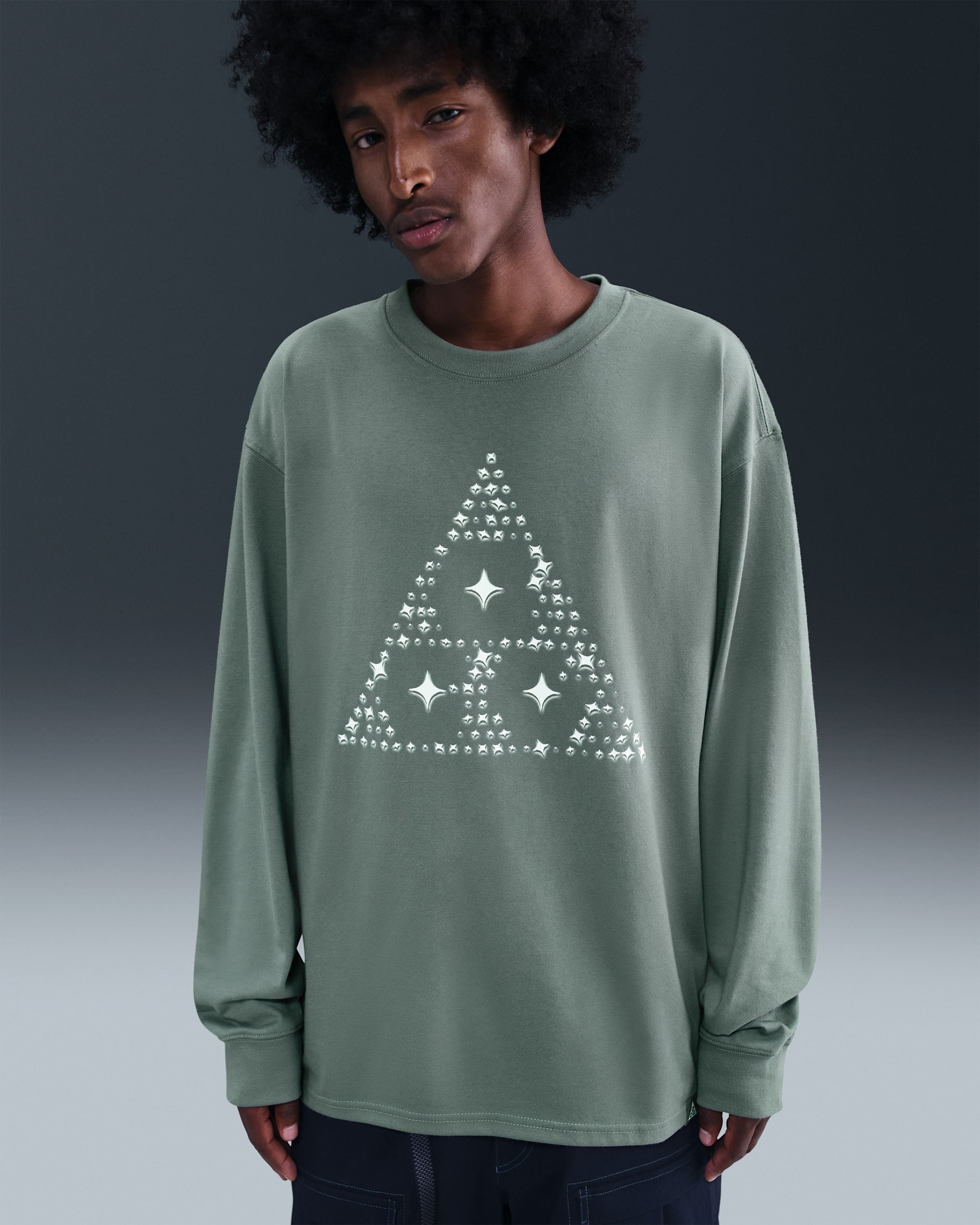 Playera para hombre Nike ACG - Verde arcilla