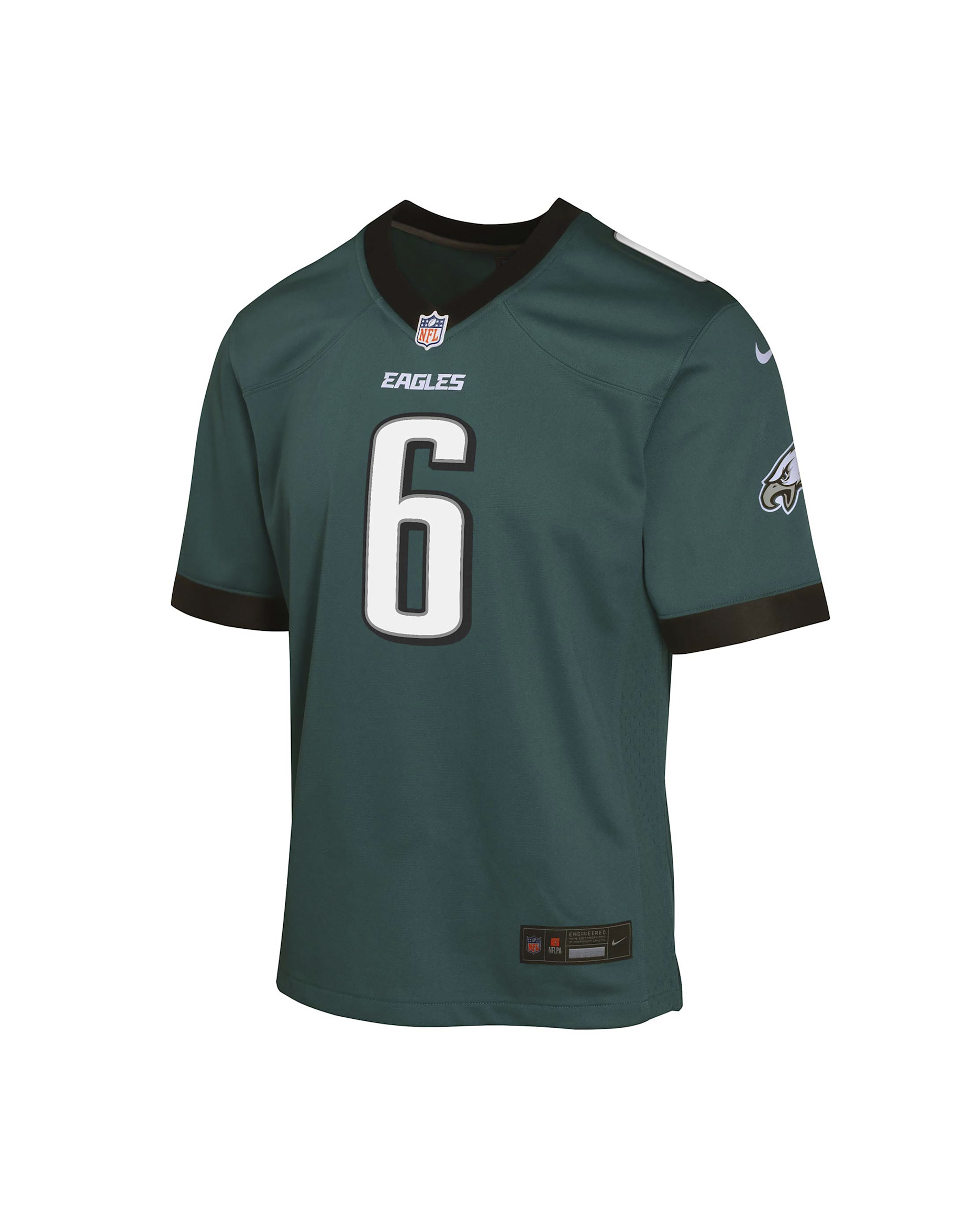 Devonta Smith Philadelphia Eagles Big Kids' Nike Dri-FIT NFL Football Jersey - Green