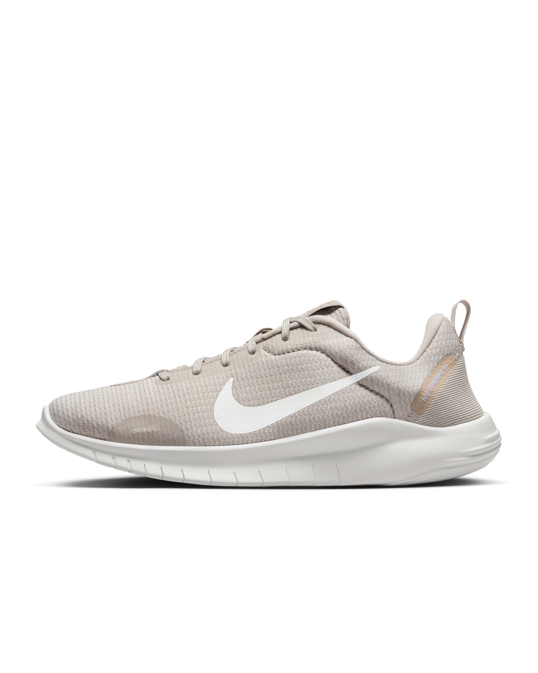 ナイキ フレックス エクスペリエンス ラン 12 ウィメンズ ロード ランニングシューズ - ライトアイアンオール/メタリックゴールドグレイン/ライラックブルーム/ホワイト