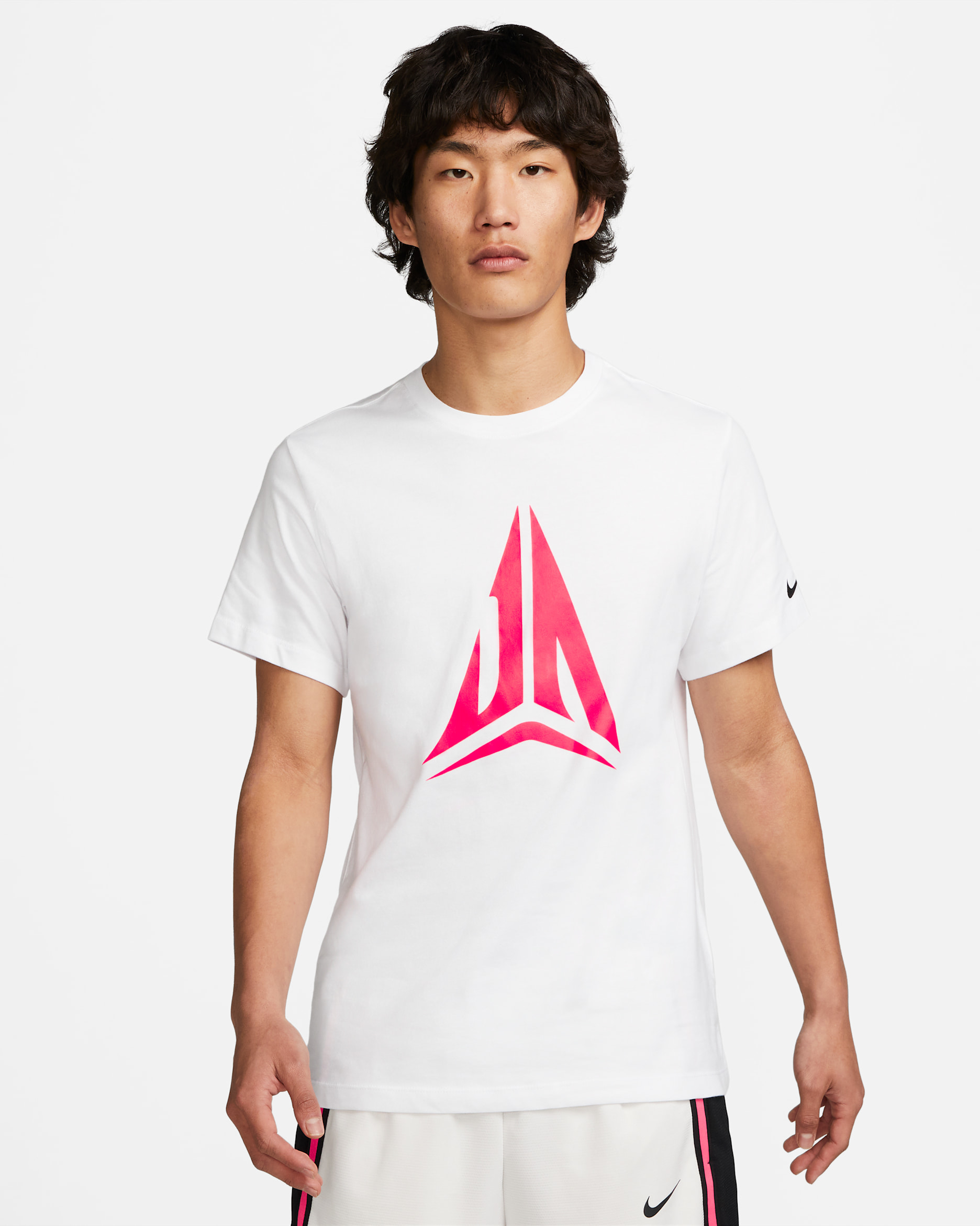 Ja Men's Basketball T-shirt - White