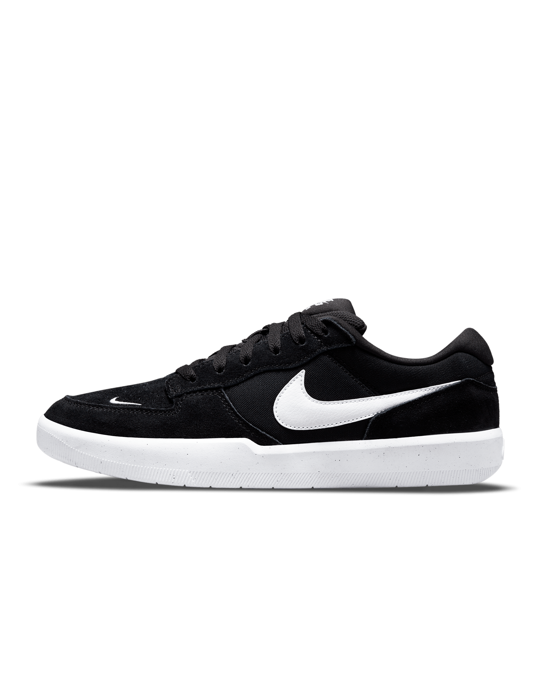 Nike SB Force 58 Skate Shoe - Black/Black/White