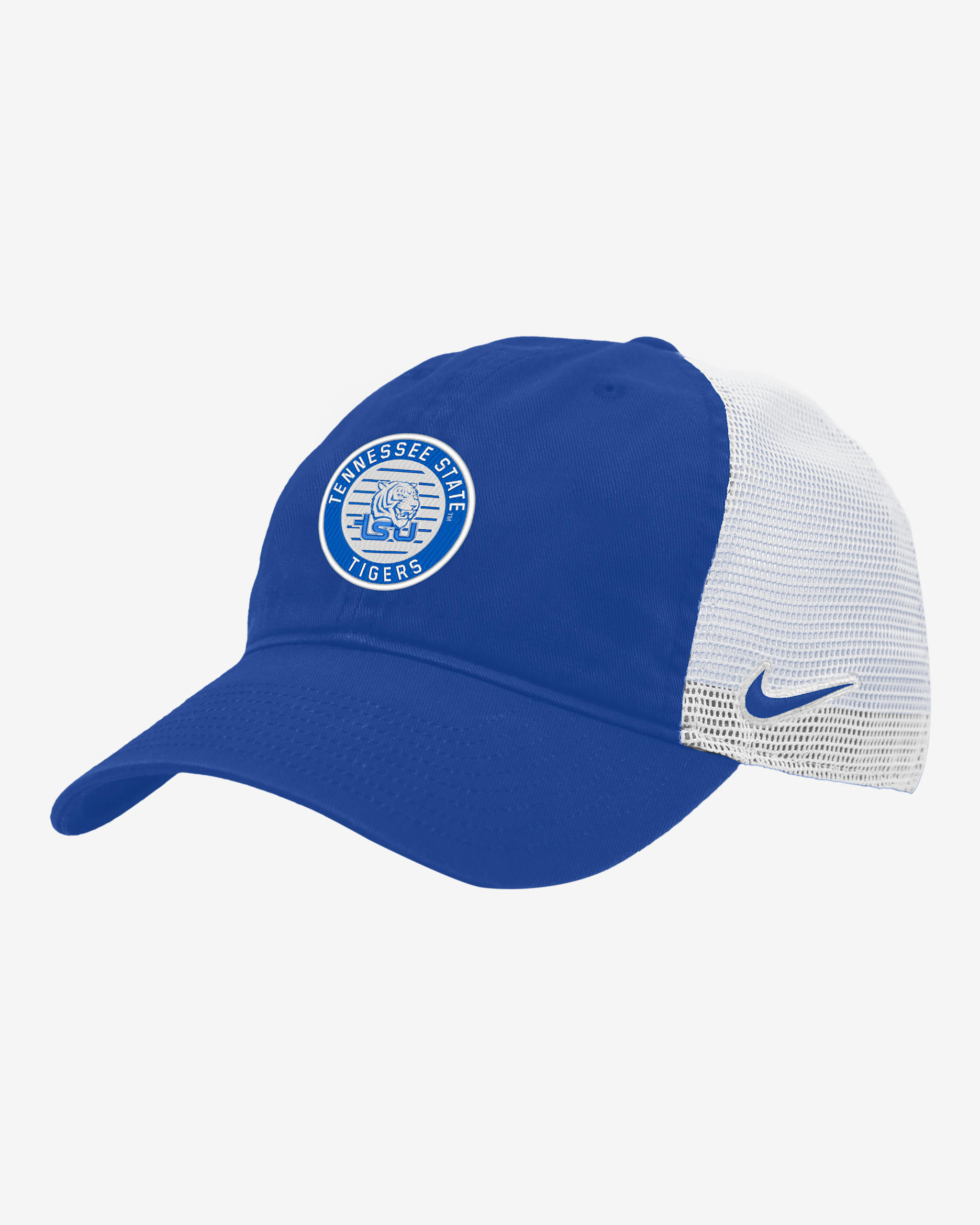 Tennessee State Heritage86 Nike College Trucker Hat - Game Royal