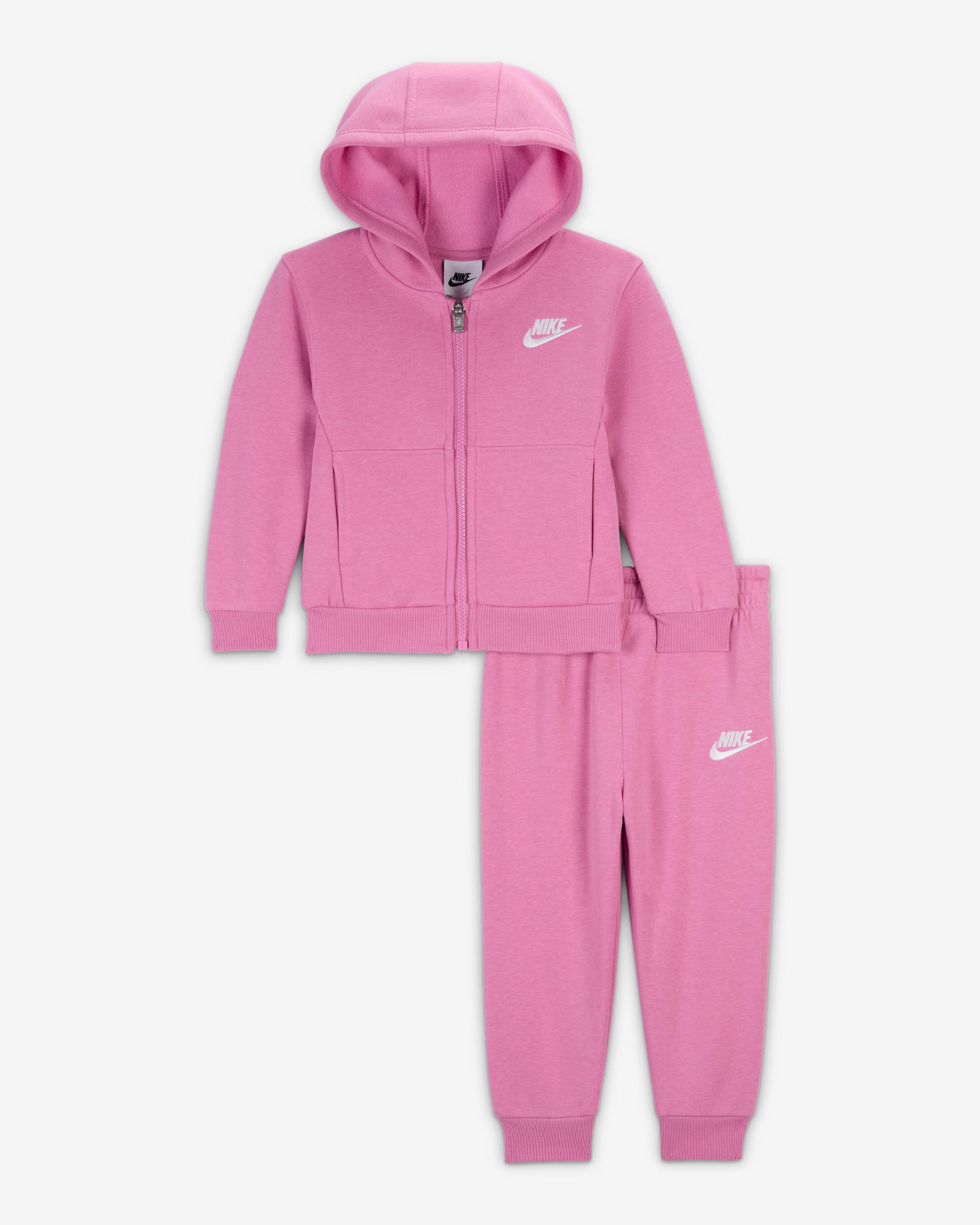 Nike Baby (12-24M) 2-Piece Full-Zip Club Set - Magic Flamingo