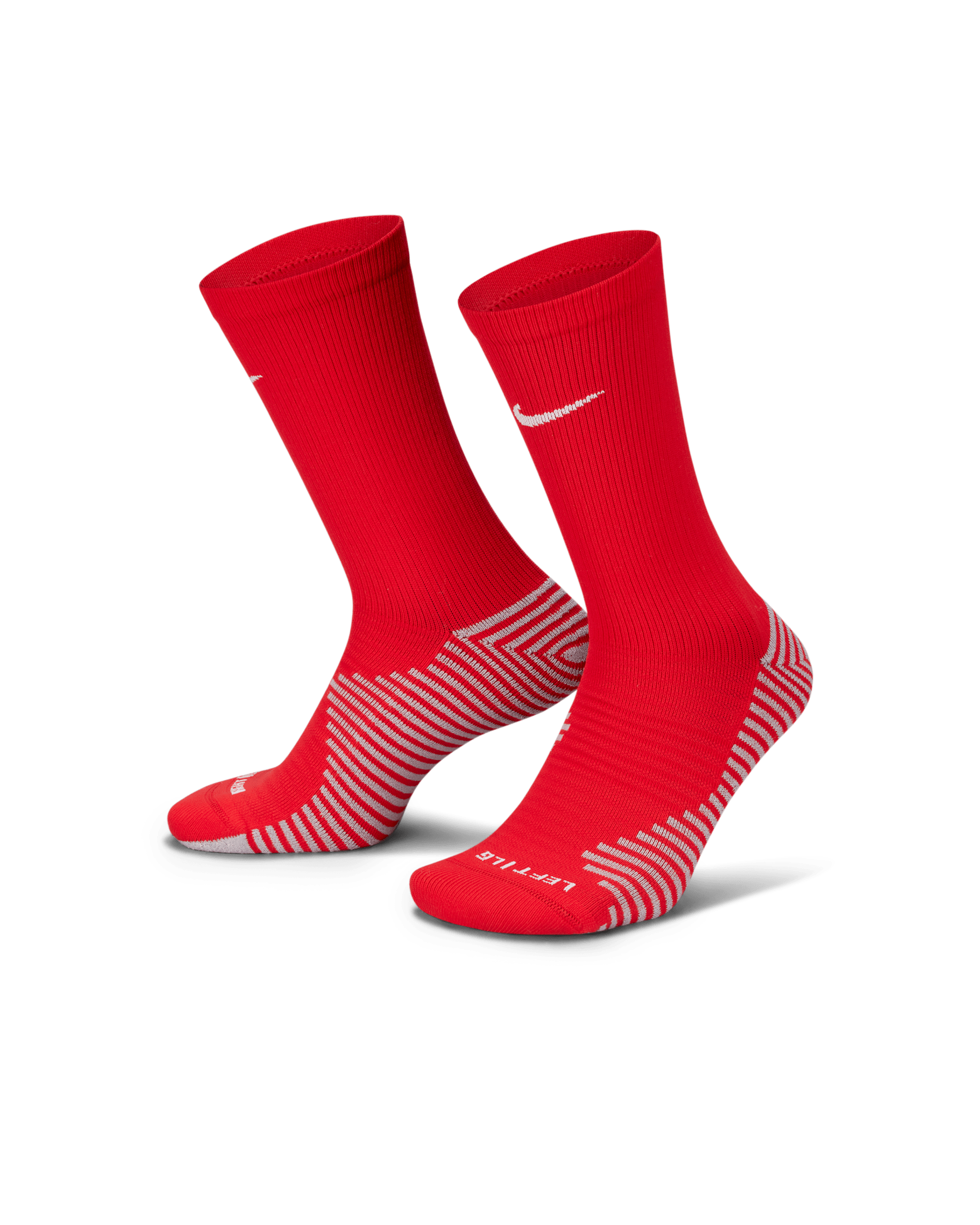 Nike Strike Crew Voetbalsokken - University Red/Wit
