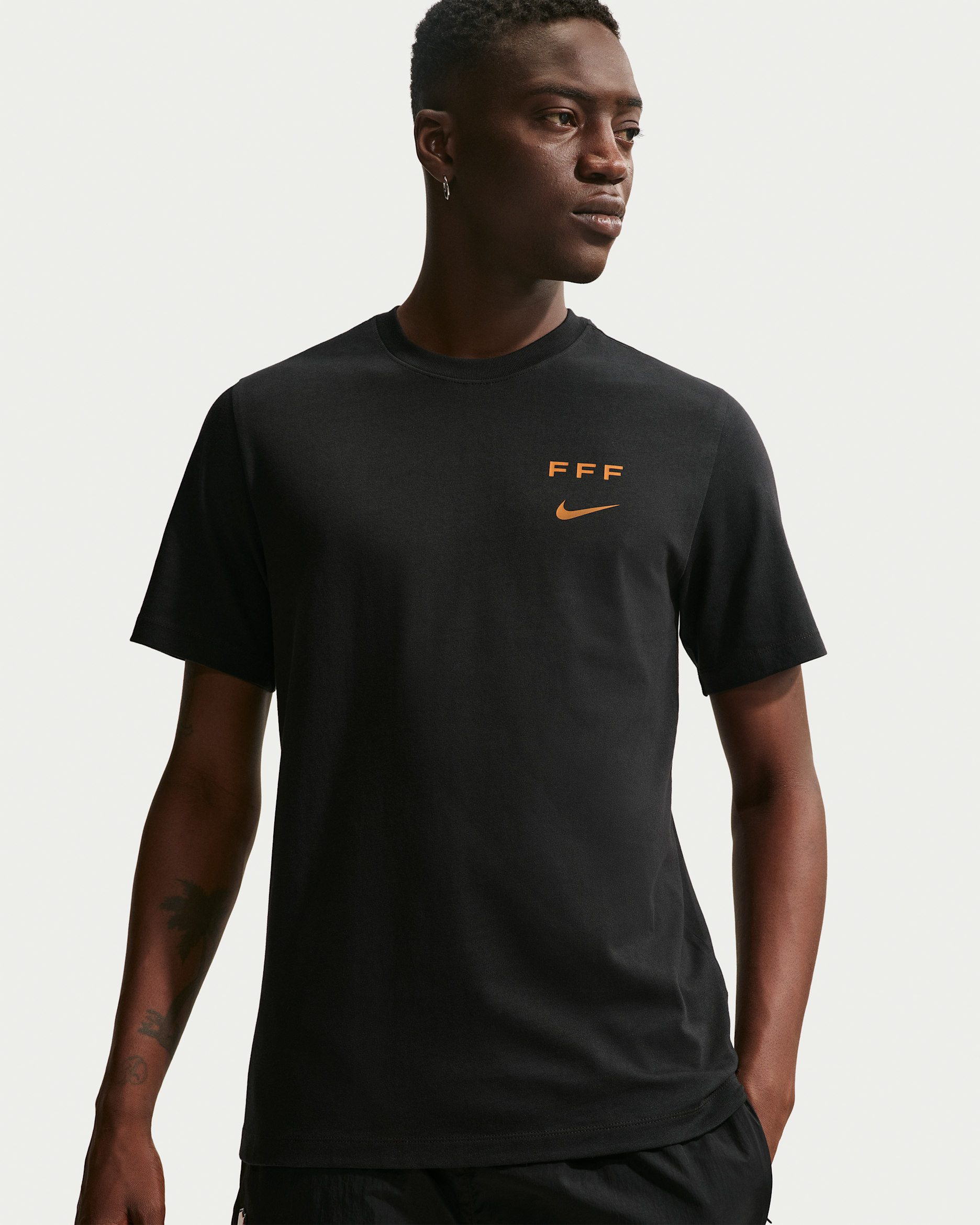 FFF Men's Nike Football T-Shirt - Black