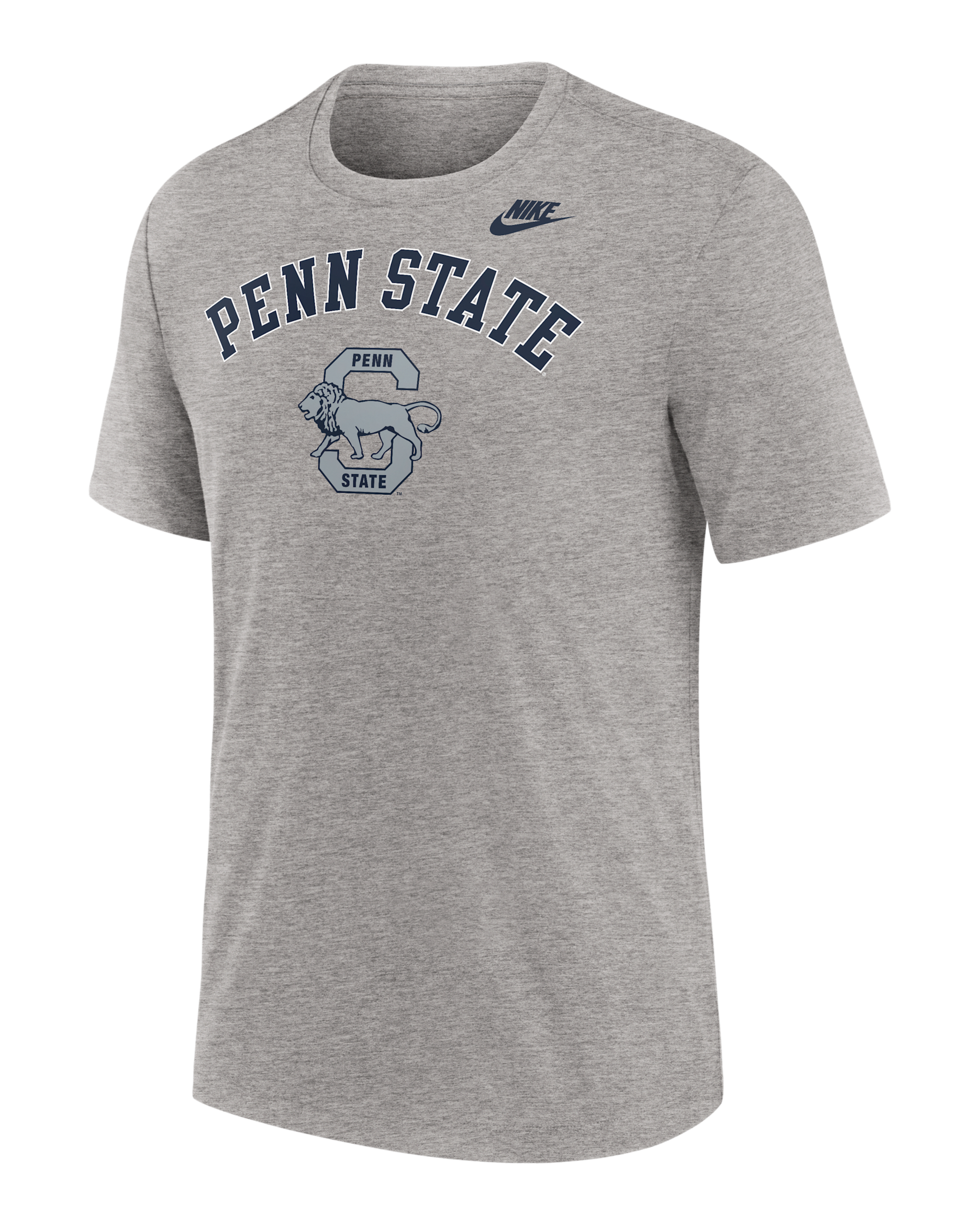 Penn State Legacy Arch Men's Nike College T-Shirt - Dark Grey Heather