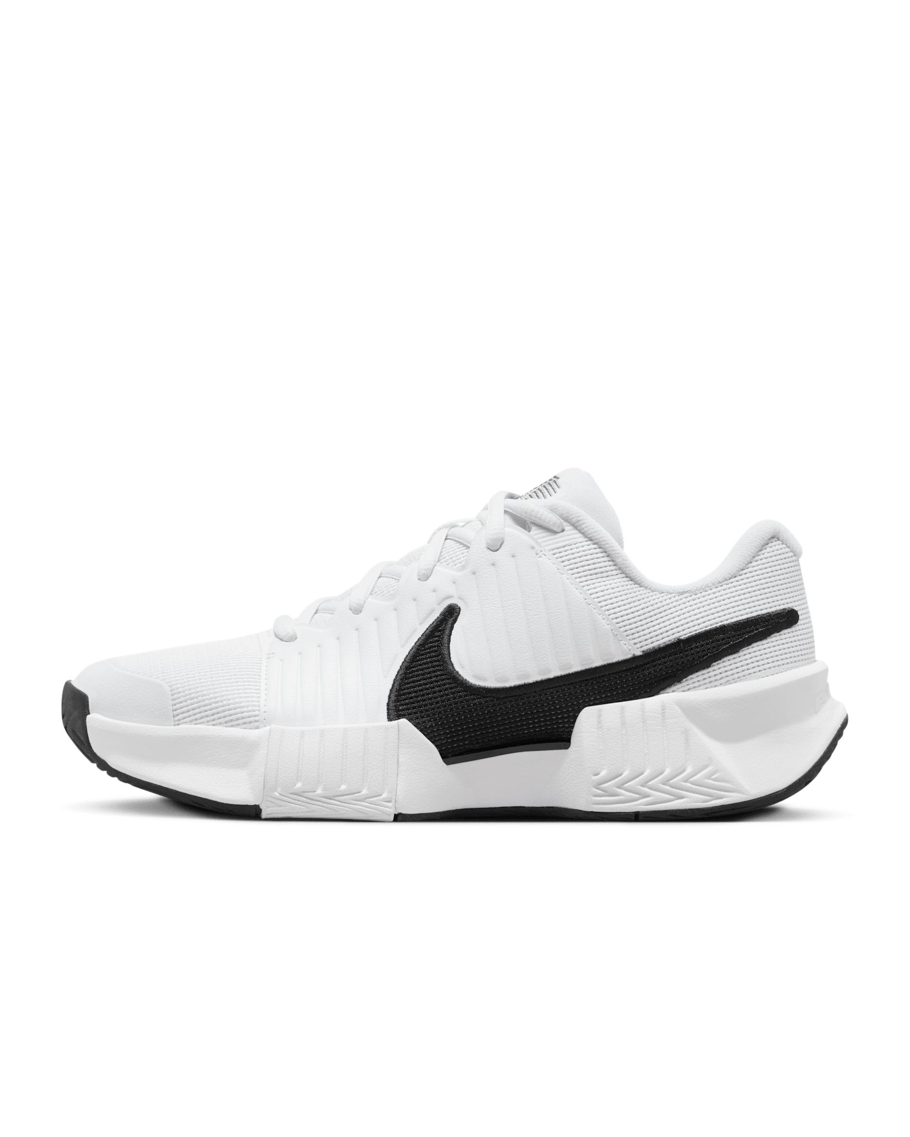 Nike GP Challenge Pro Damen-Tennisschuh für Hartplätze - Weiß/Weiß/Schwarz