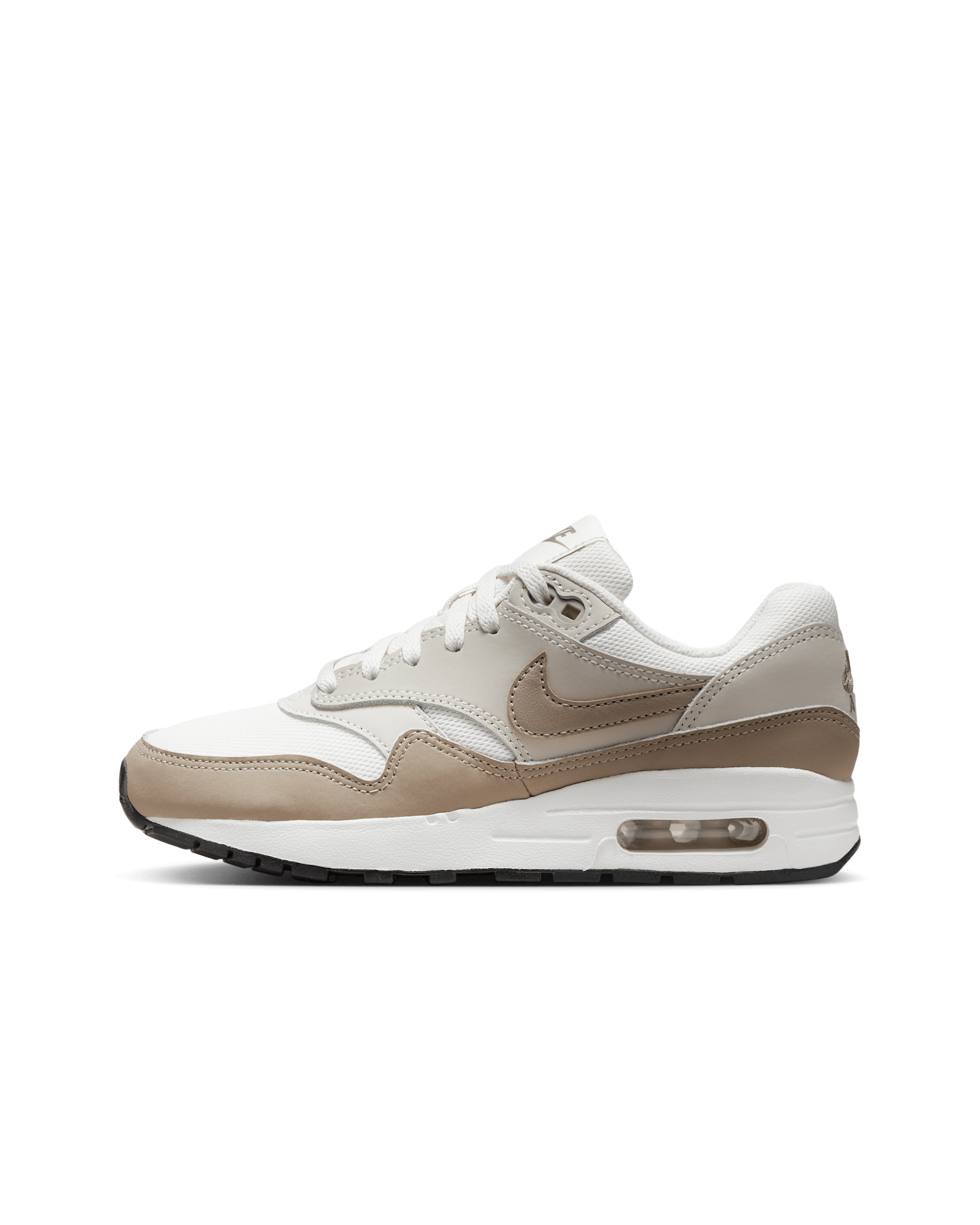 Air Max 1 大童鞋款 - Phantom/Light Orewood Brown/黑色/Khaki