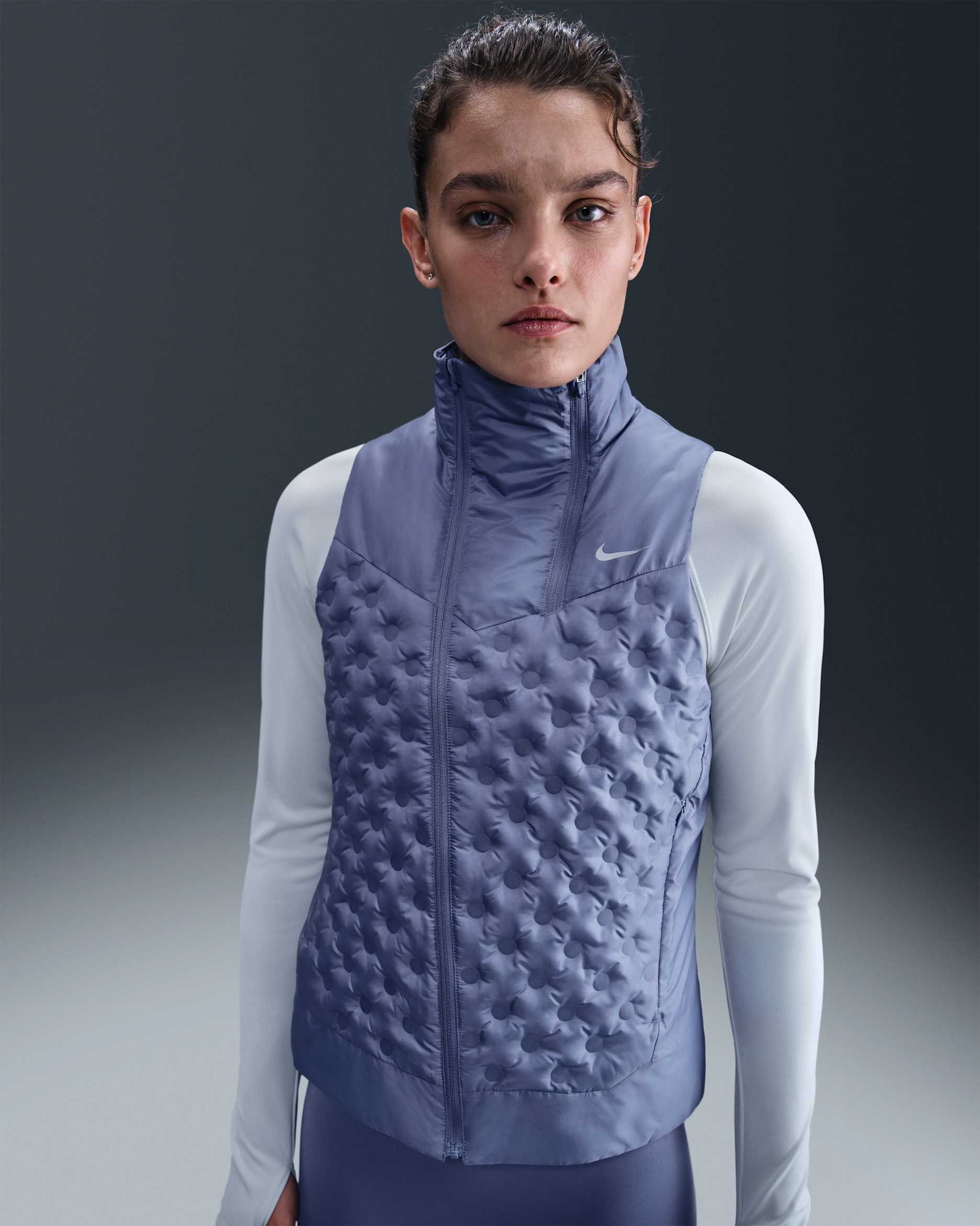 Nike Therma-FIT ADV Repel AeroLoft Women's Running Gilet - World Indigo