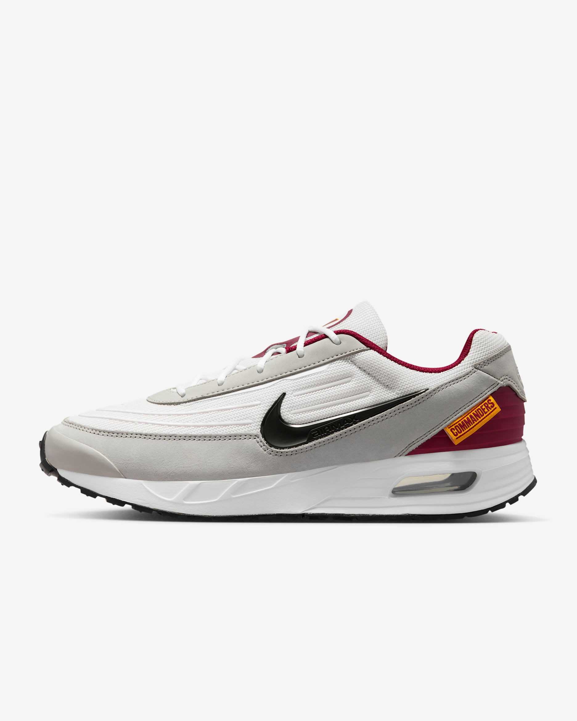 Washington Commanders Air Max Verse Men's Nike NFL Shoes - Light Smoke Grey/Team Red/White/Black