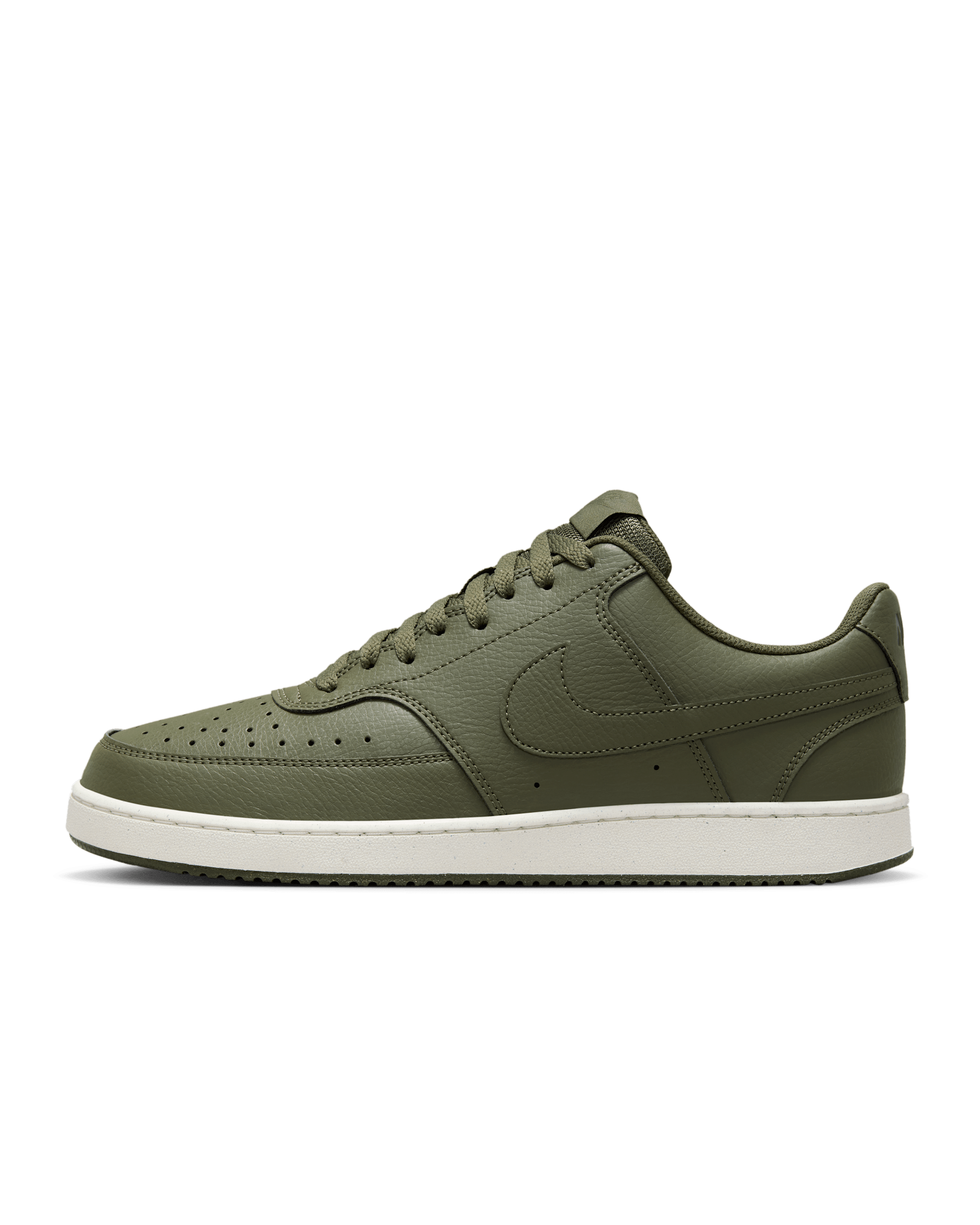 Tenis para hombre Nike Court Vision Low Next Nature - Caqui militar/Vela/Caqui militar