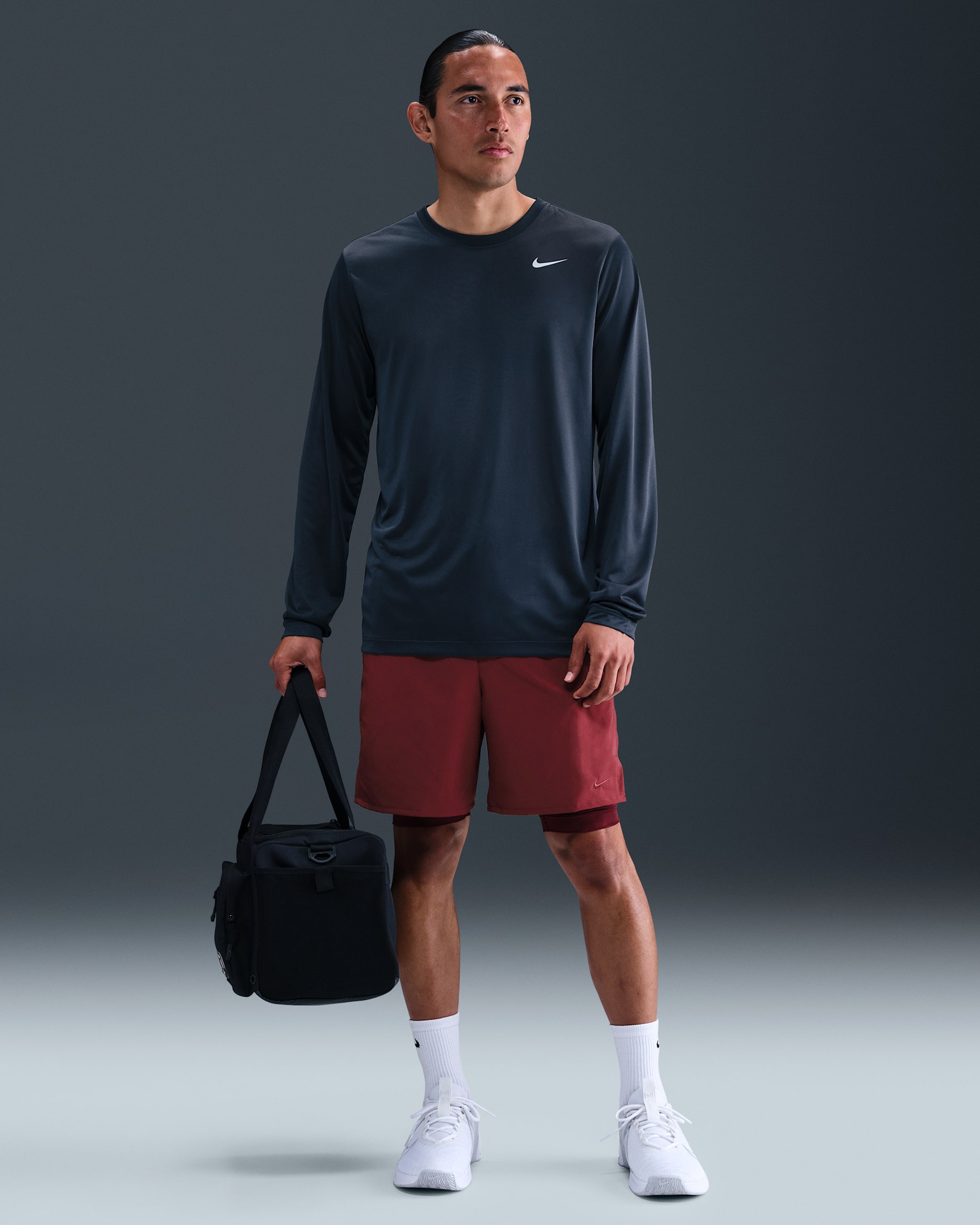 Nike Unlimited Men's Dri-FIT 7" 2-in-1 Versatile Shorts - Dark Team Red/Dark Team Red/Black/Dark Team Red