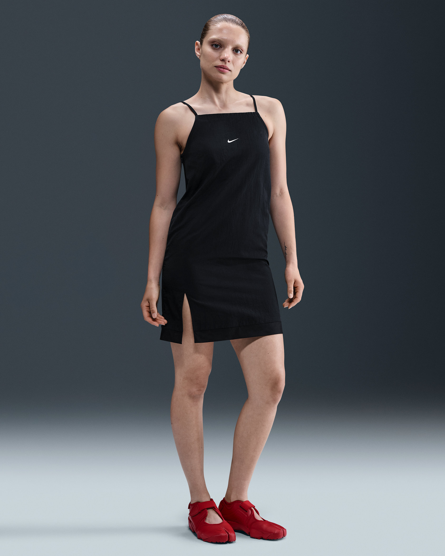 Vestido Cami de tejido Woven para mujer Nike Sportswear - Negro