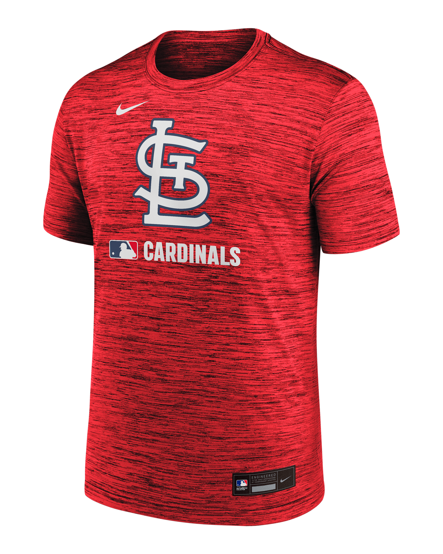 St. Louis Cardinals Authentic Collection Velocity Men's Nike Dri-FIT MLB T-Shirt - Red