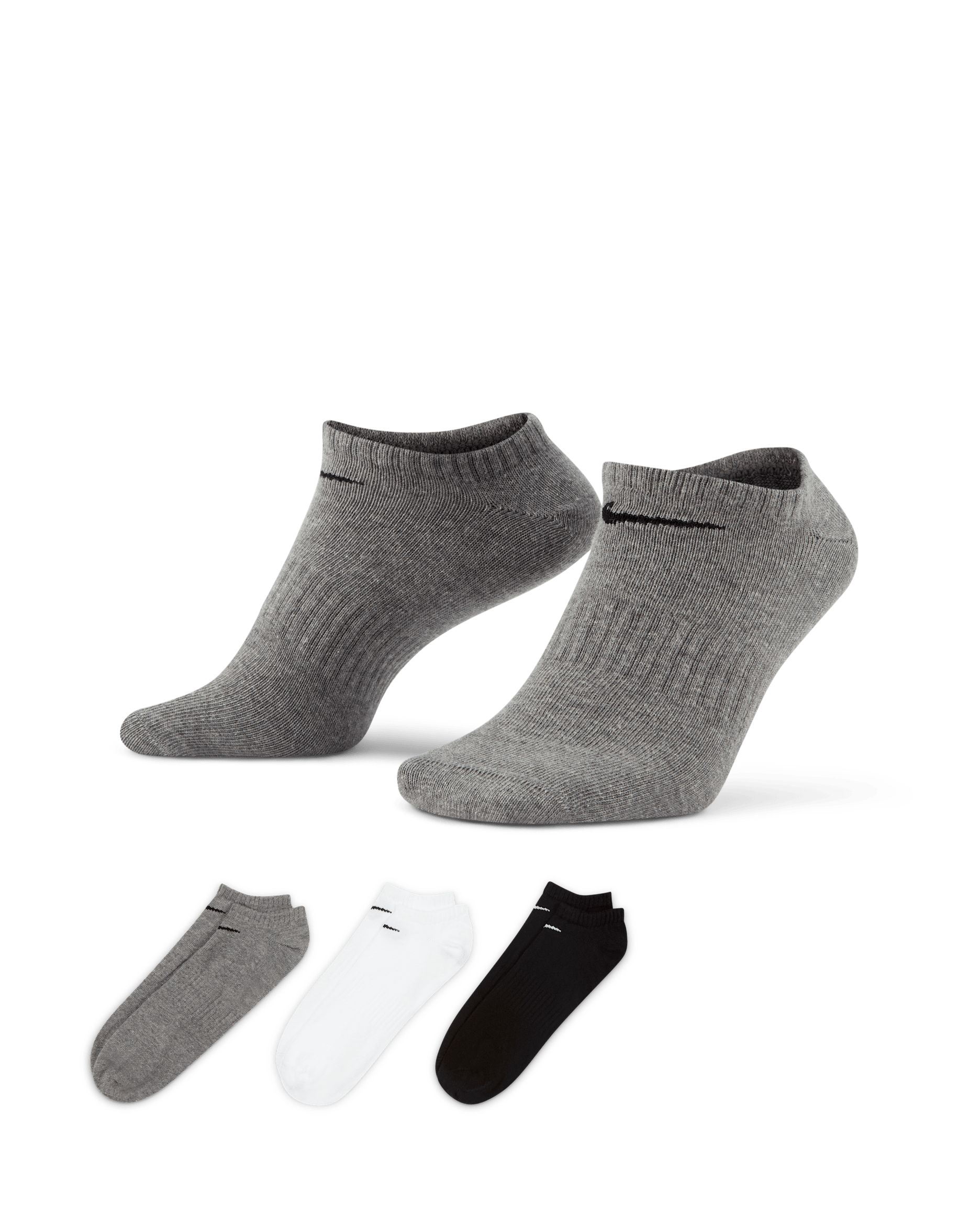 Chaussettes de training invisibles Nike Everyday Lightweight (3 paires) - Multicolore